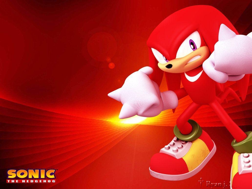 Knuckles, Echidna, Gaming, Charakter, Sega, 1040x780 HD Desktop