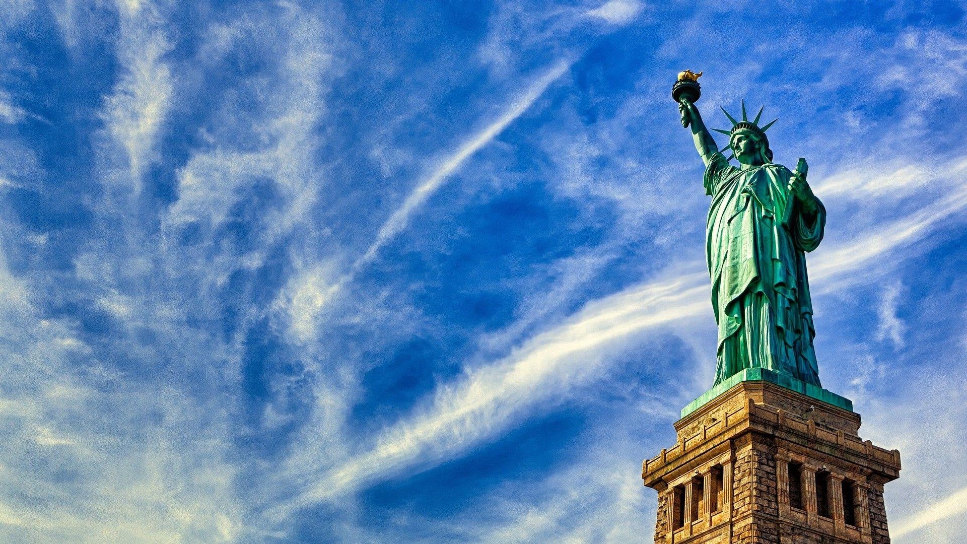 Freiheitsstatue, Reisen, hochqualitativ, Amerika, Symbol, 1920x1080 Full HD Desktop