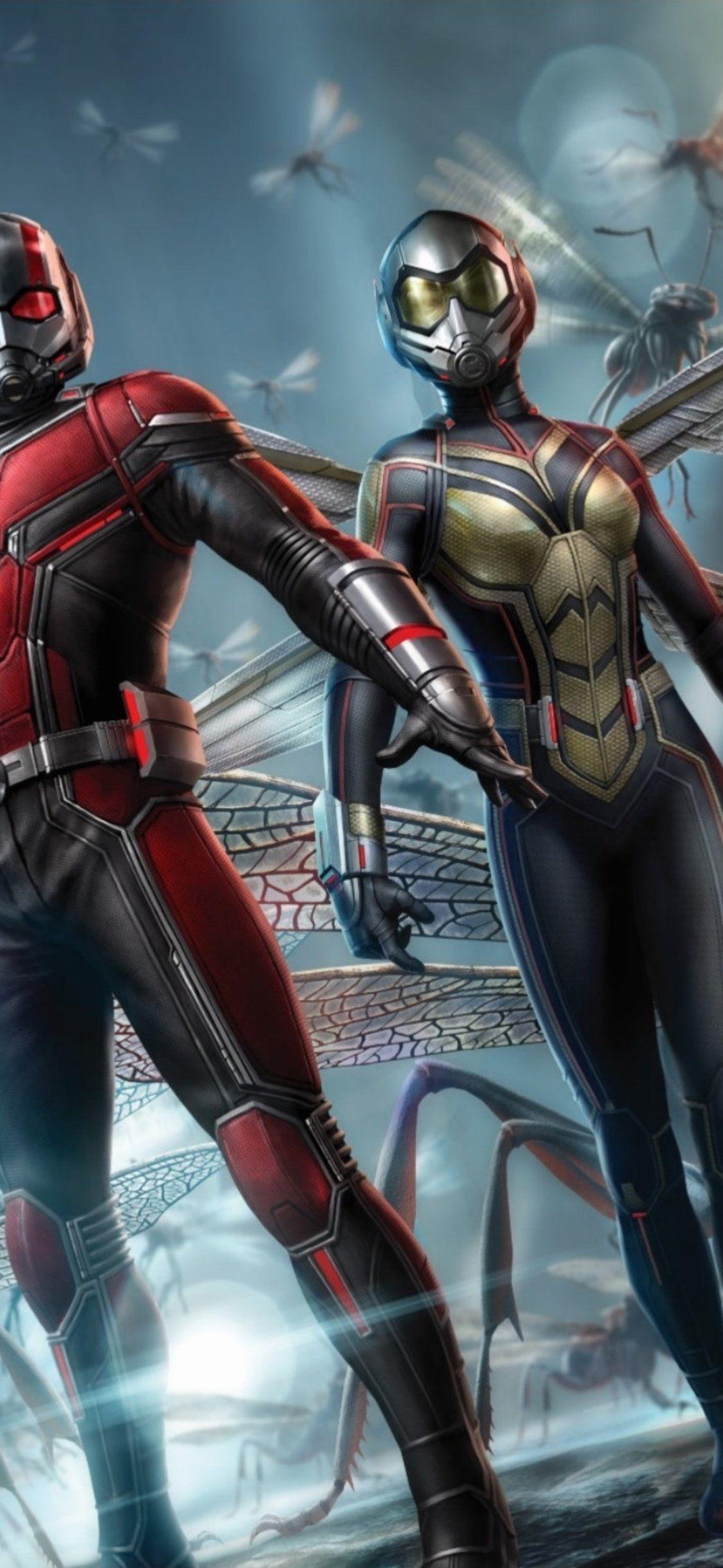 Ant-Man, The Wasp, Promotion, Poster, Marvel, 1130x2440 HD Handy