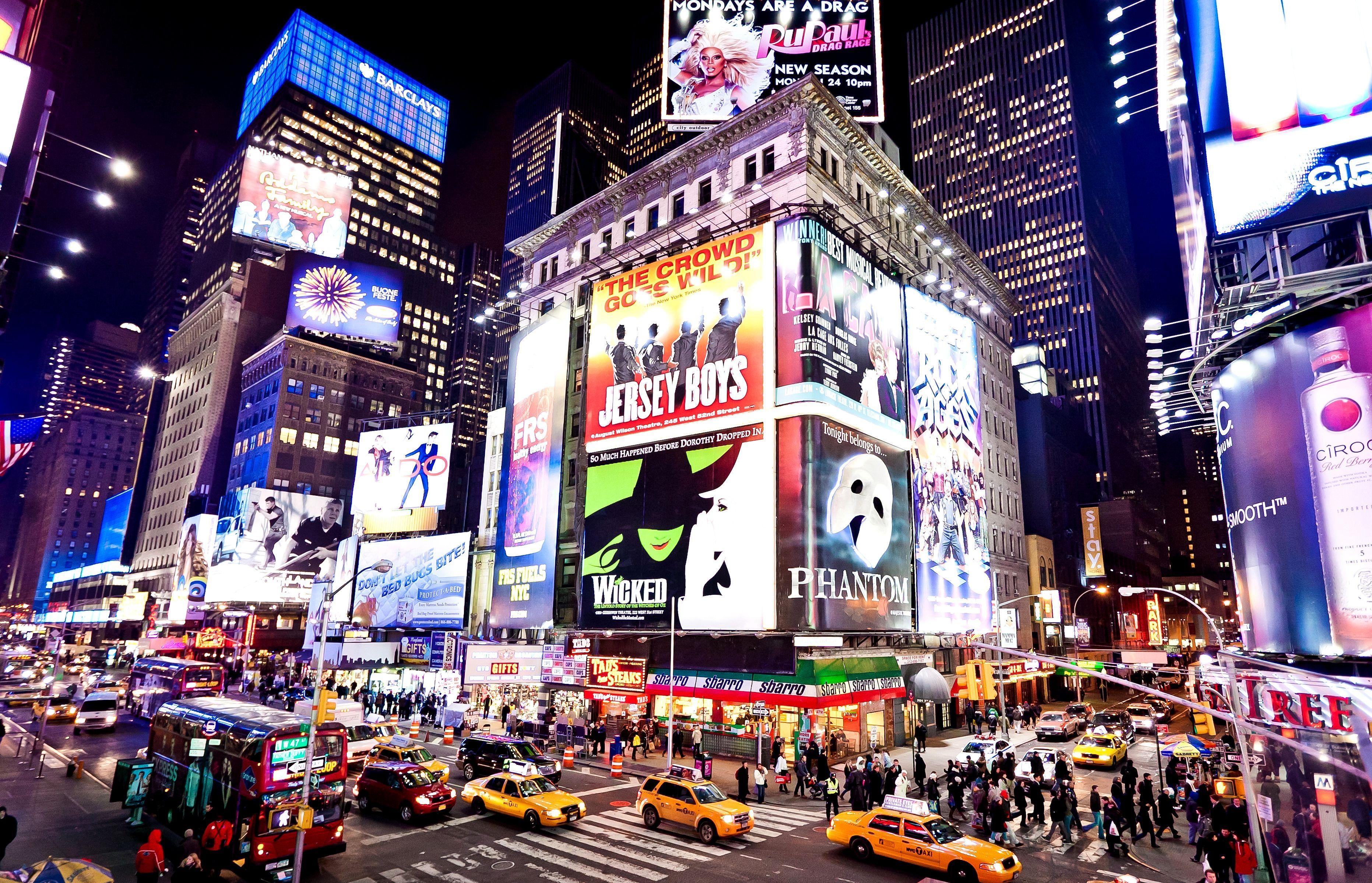 Broadway, Reisen, New York, Theater, HD-Bild, 3730x2400 4K Desktop