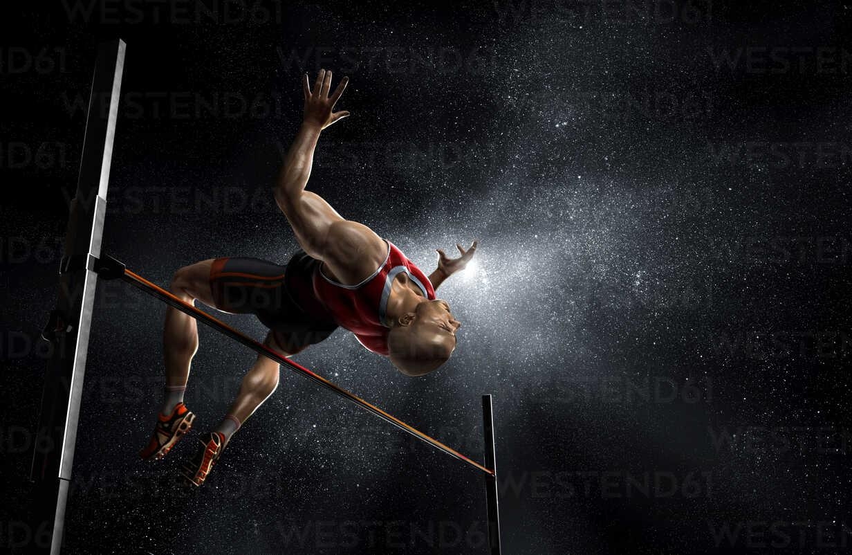 Männlicher Athlet, Hochsprung, Sprint, Spielfeld, Leichtathletik, 1240x810 HD Desktop