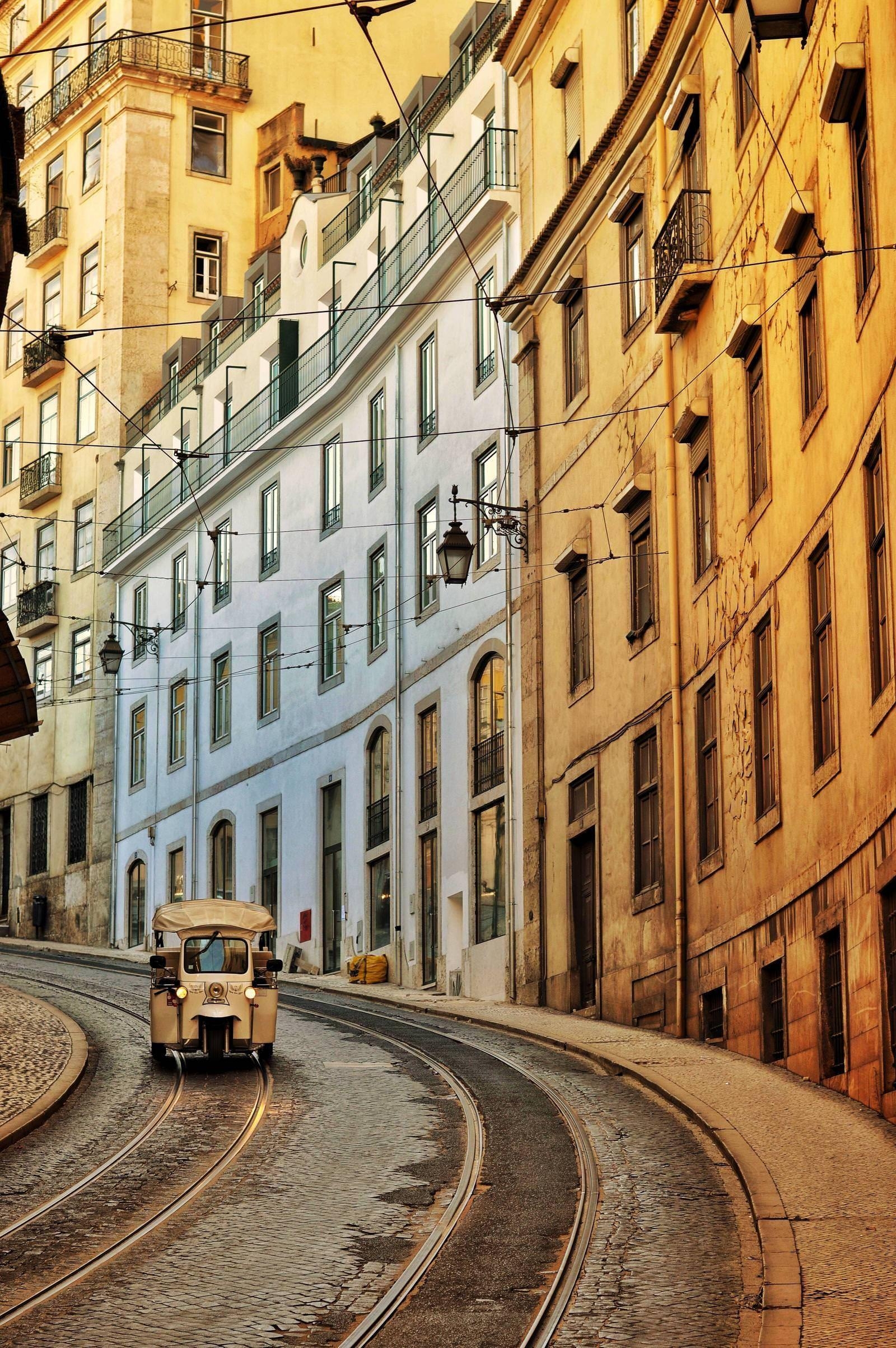 Lissabon, Portugal, Straße, Stadt, Fotografie, 1600x2410 HD Handy