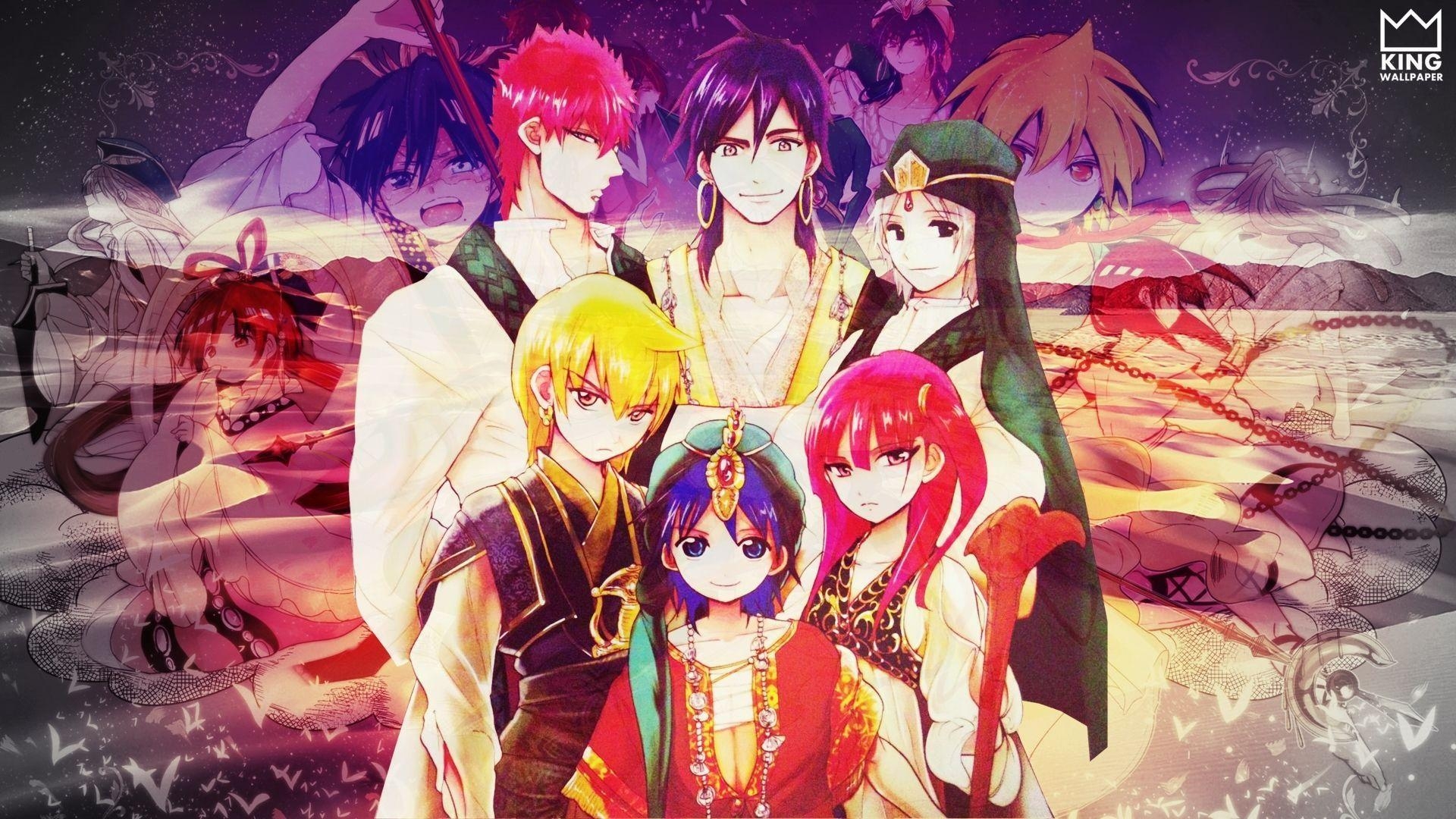 Magi, Sinbad, Anime, Hintergrund, Magie, 1920x1080 Full HD Desktop