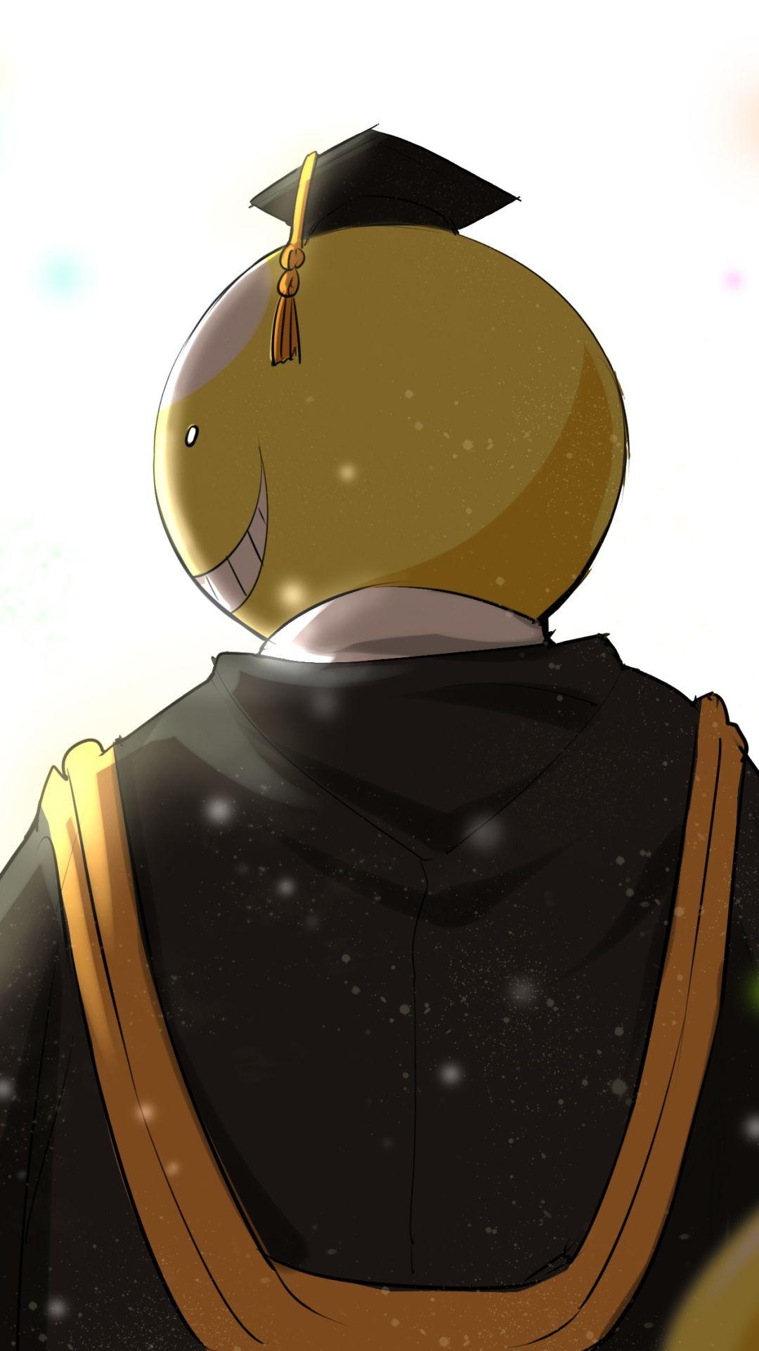 Anime, Assassination Classroom, Koro-Sensei, Schüler, Lehrer, 1080x1920 Full HD Handy