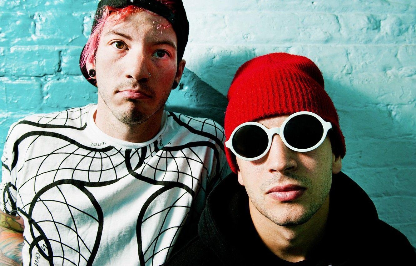 Josh Dun, Twenty One Pilots, Wallpaper, Tyler Joseph, Musik, 1340x850 HD Desktop