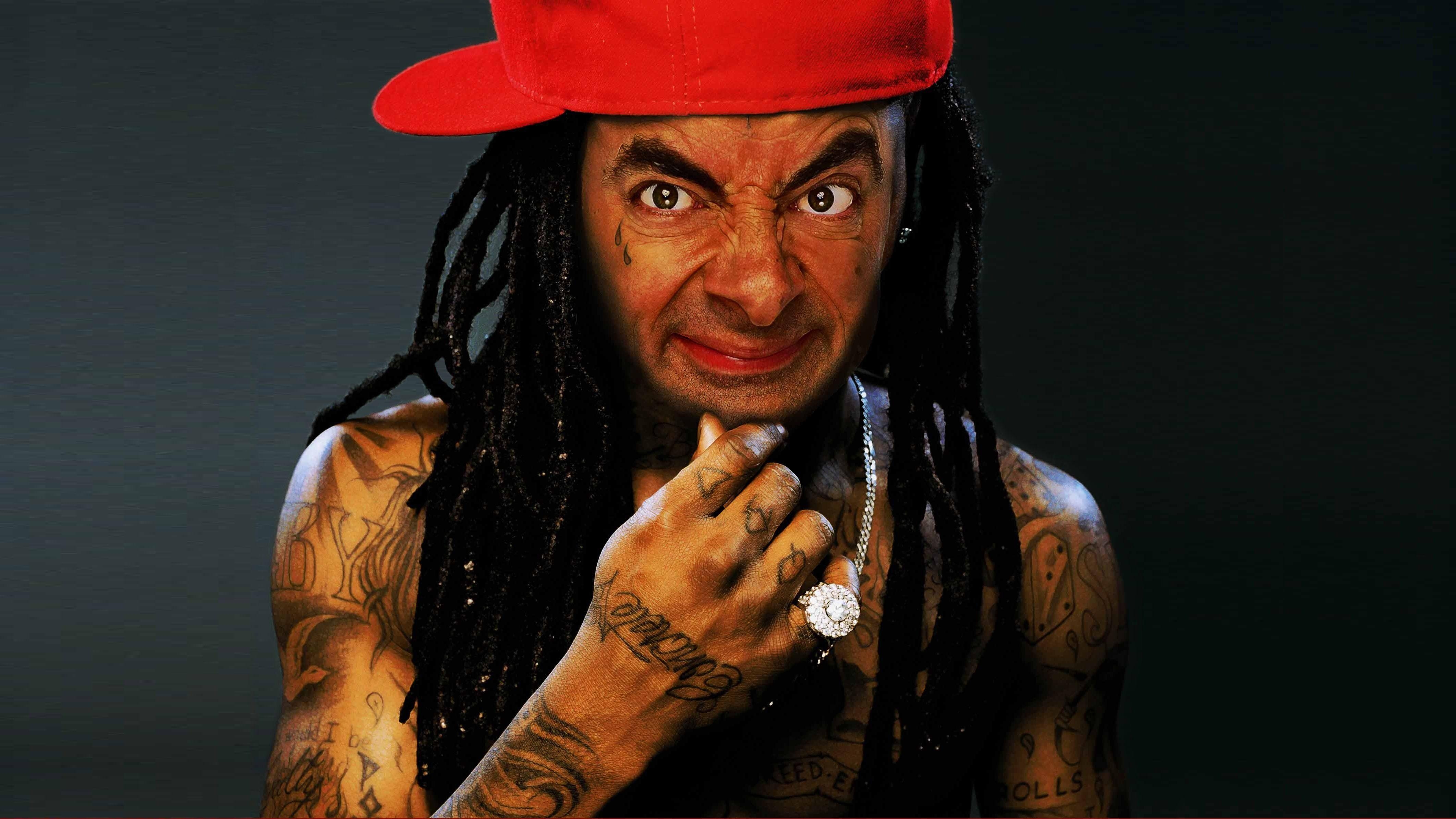 Mr. Bean, Lil Wayne, Parodie, Rap, 2390, 4250x2390 4K Desktop