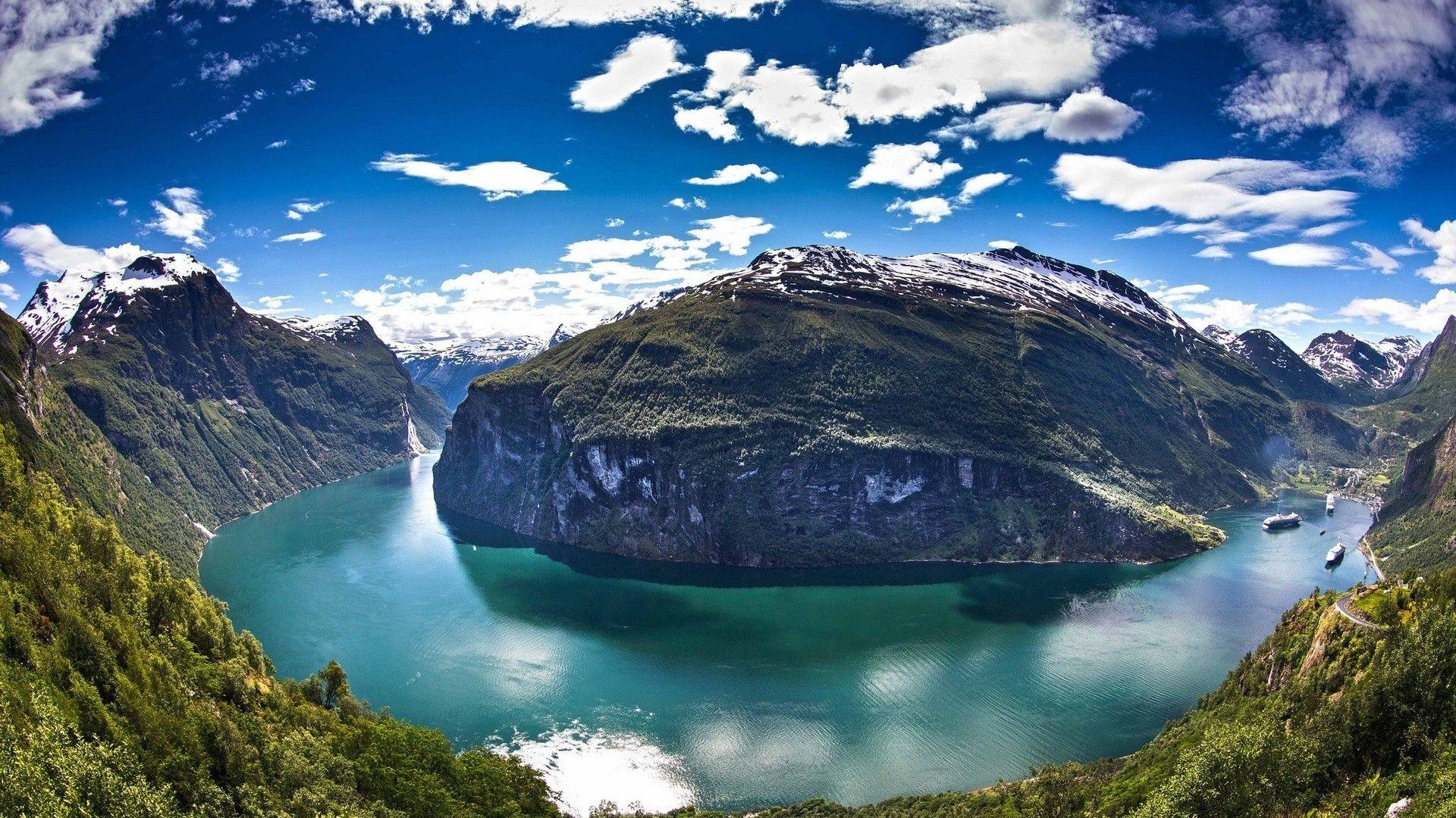 Norwegen, Reisen, Landschaft, 26766 px, 1920x1080 Full HD Desktop