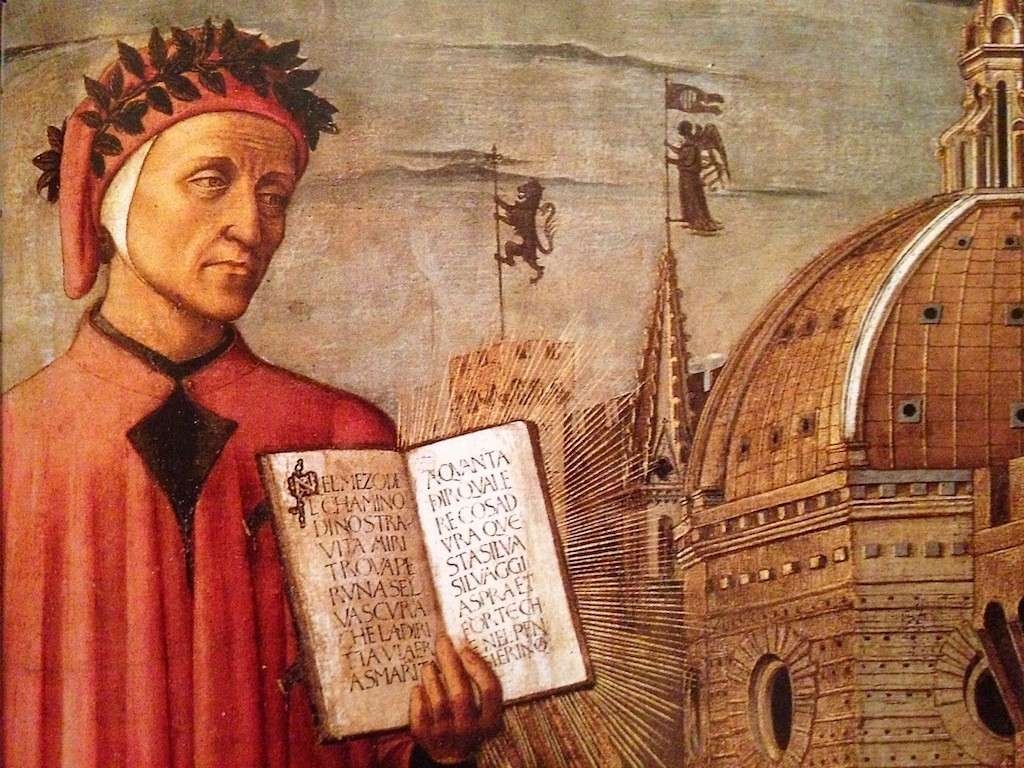 Dante Alighieri, Geheimes, Kriegsstrahlen, Literatur, Philosophie, 1030x770 HD Desktop