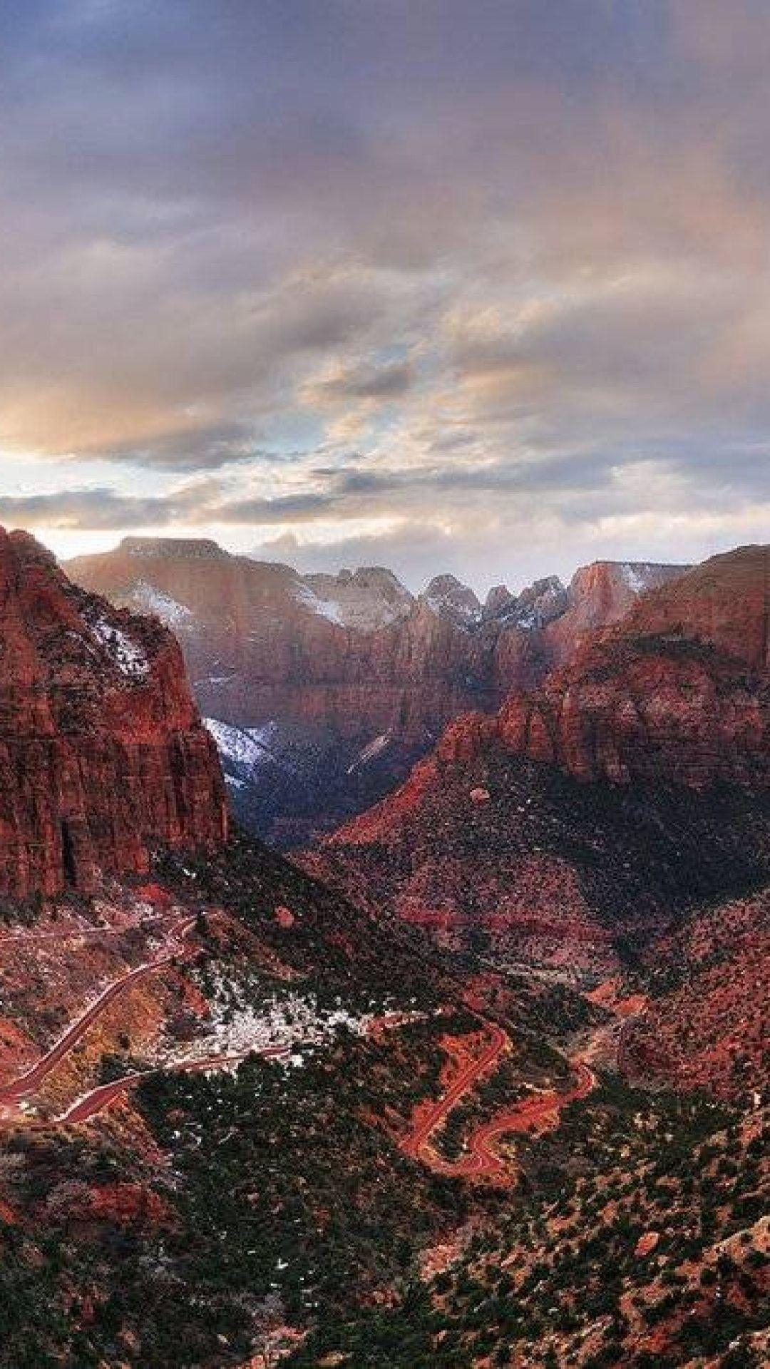 Zion Nationalpark, HD Bilder, Natur, Erkundung, Landschaft, 1080x1920 Full HD Handy