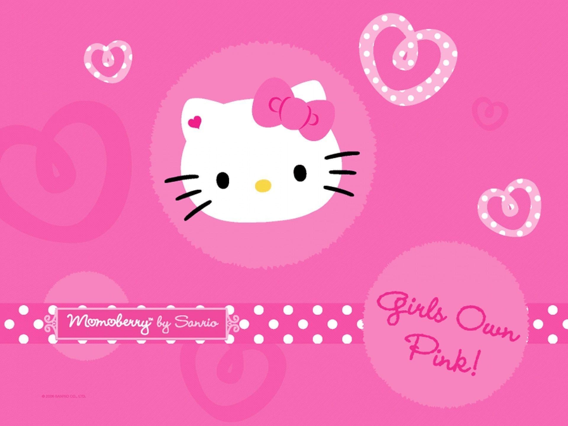 Hello Kitty, Hintergrund Design, Trends, Beliebt, Rosa, 1920x1440 HD Desktop