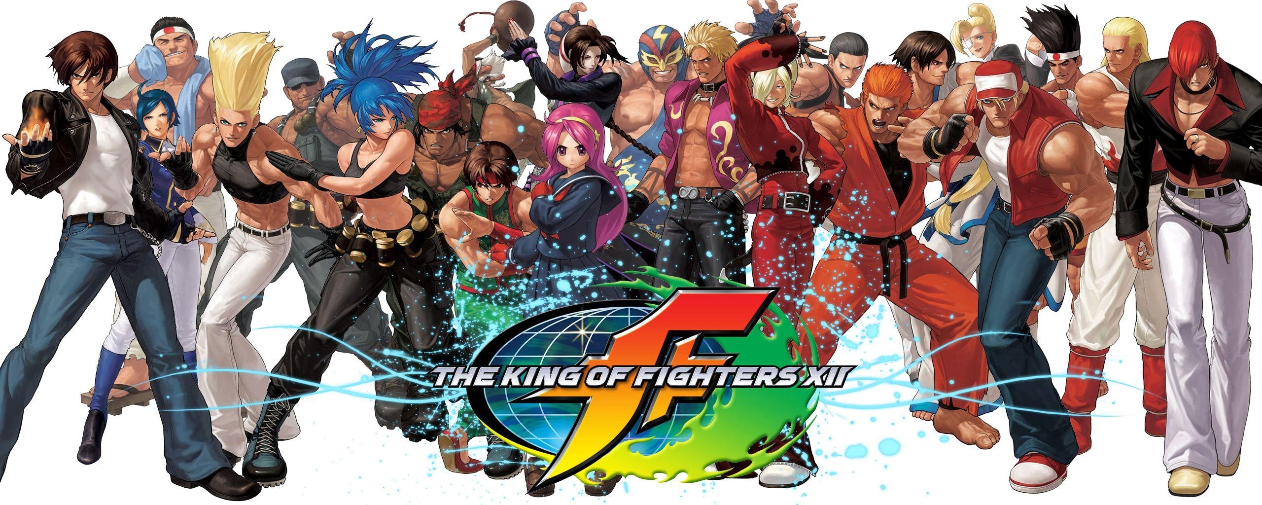 King of Fighters, Retro-Spiel, Unterhaltung, Kampfkunst, Digital, 2560x1030 Dual Screen Desktop