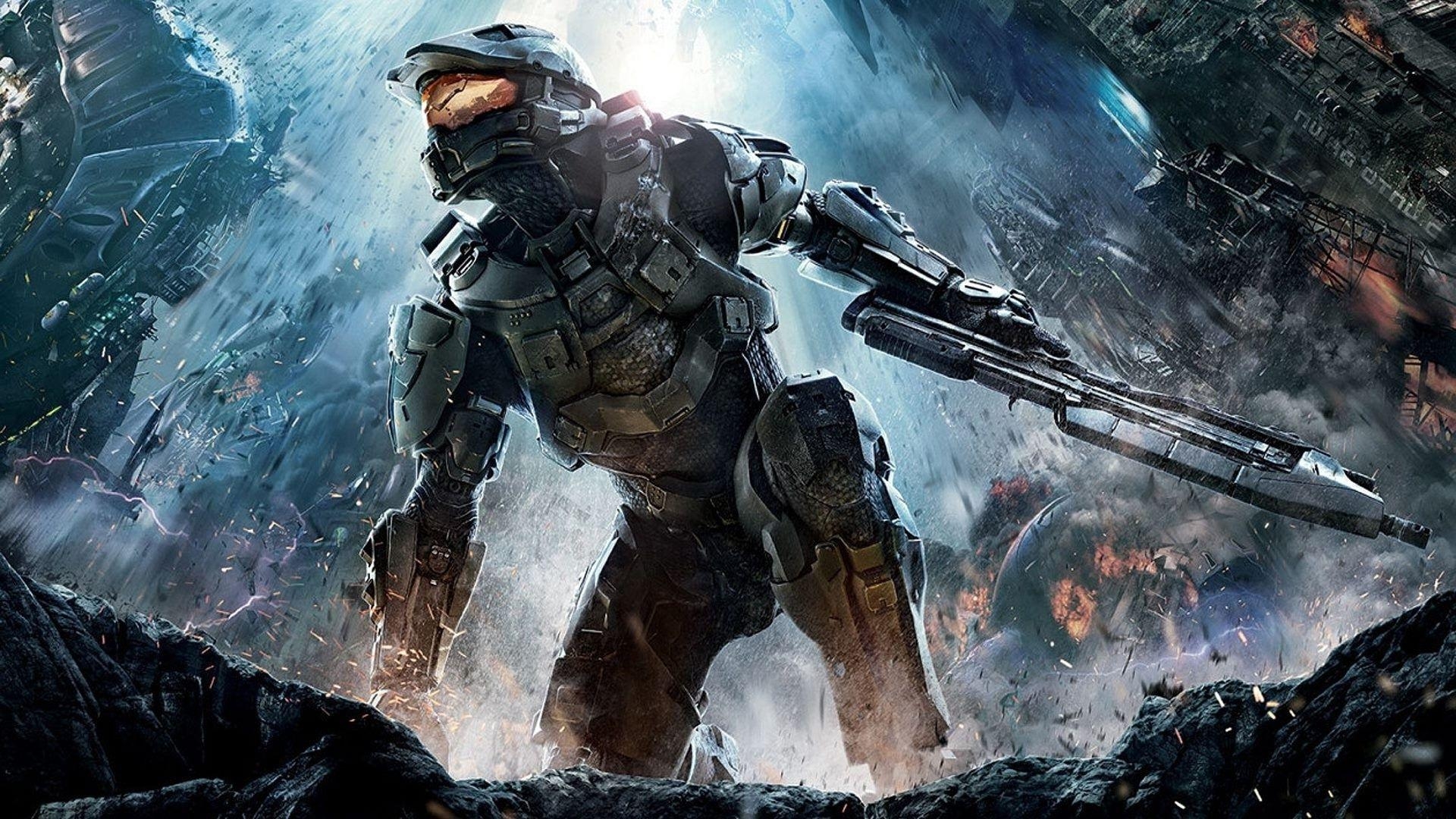 Halo, Hintergrund, Videospiel, Sci-Fi, Action, 1920x1080 Full HD Desktop