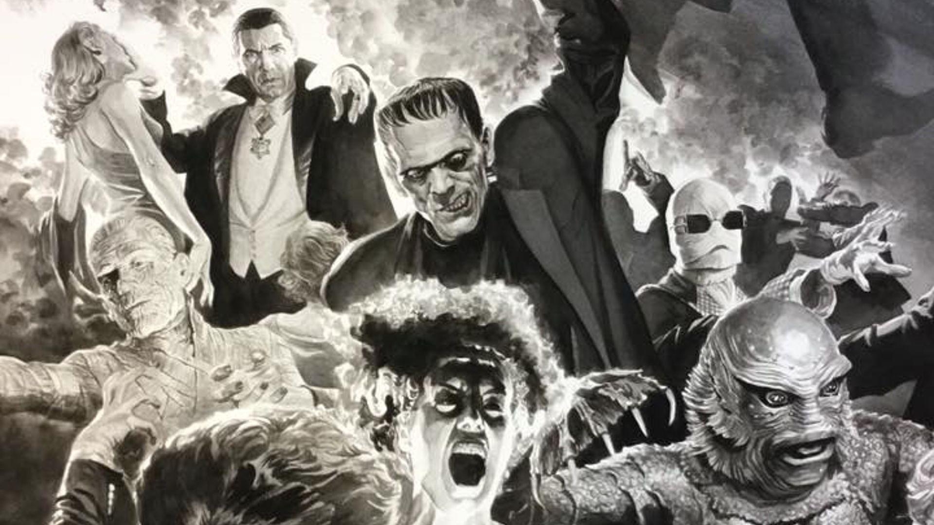 Universal Monsters, Alex Ross, Klassiker, Download, Horror, 1920x1080 Full HD Desktop