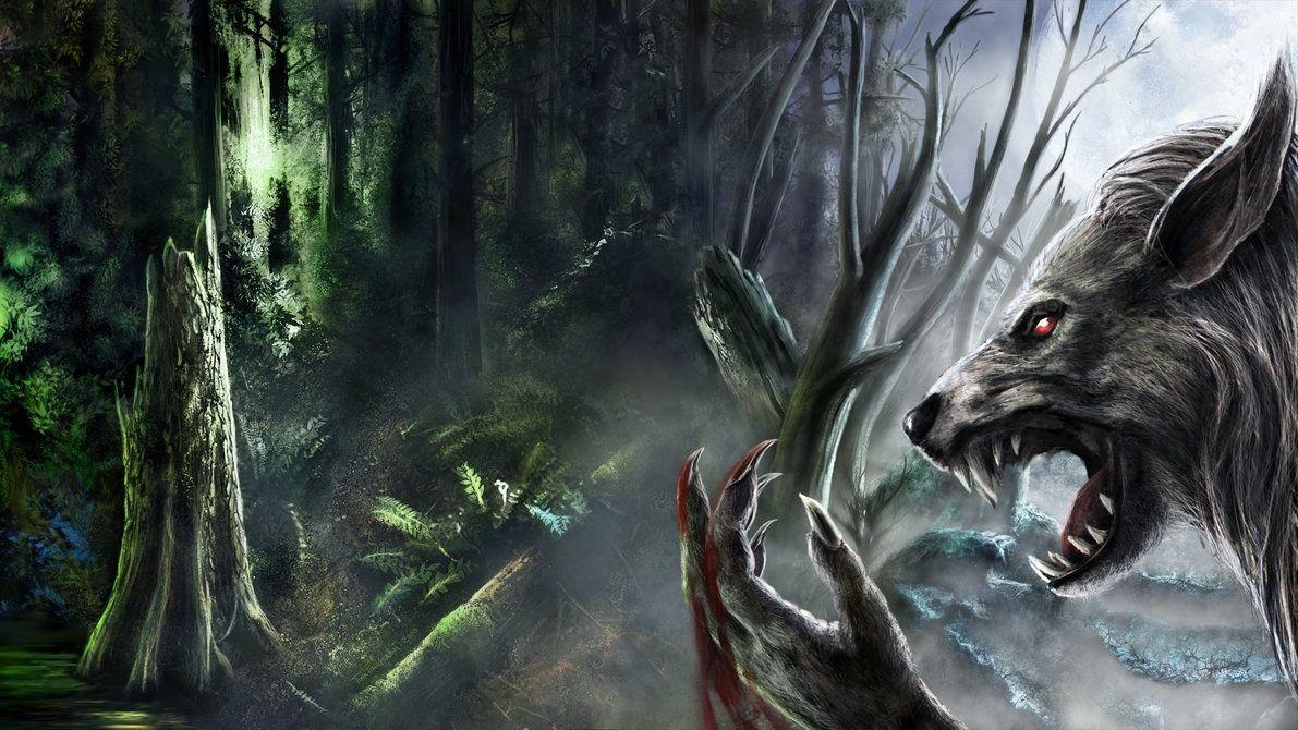 Werwolf, Wallpaper, Kreatur, Fantasy, Bild, 1200x670 HD Desktop