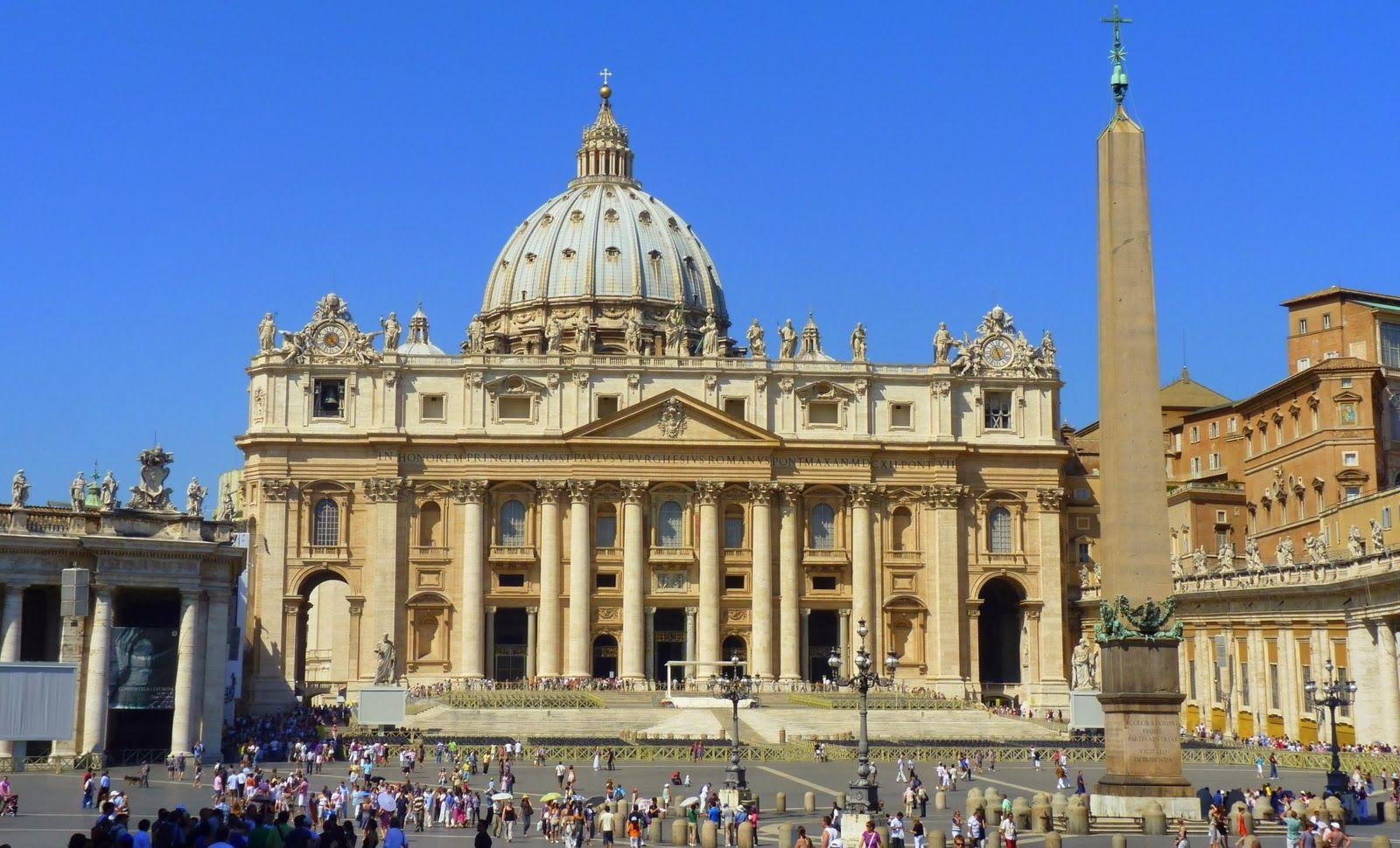 Vatikanstadt, Italien, religiöses Herz, Rom, Papst, 1600x970 HD Desktop
