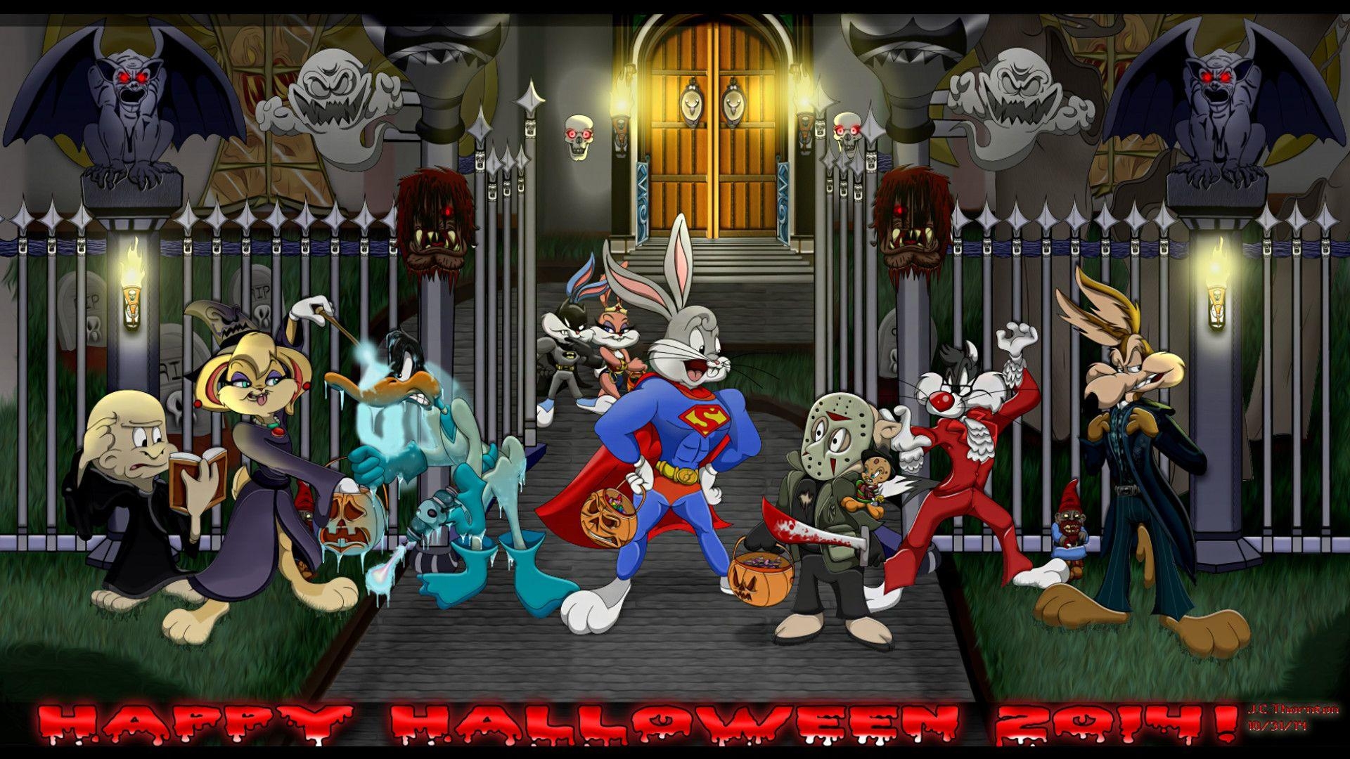 Looney Tunes, Halloween, Cartoon, Feiertag, Zeichentrick, 1920x1080 Full HD Desktop