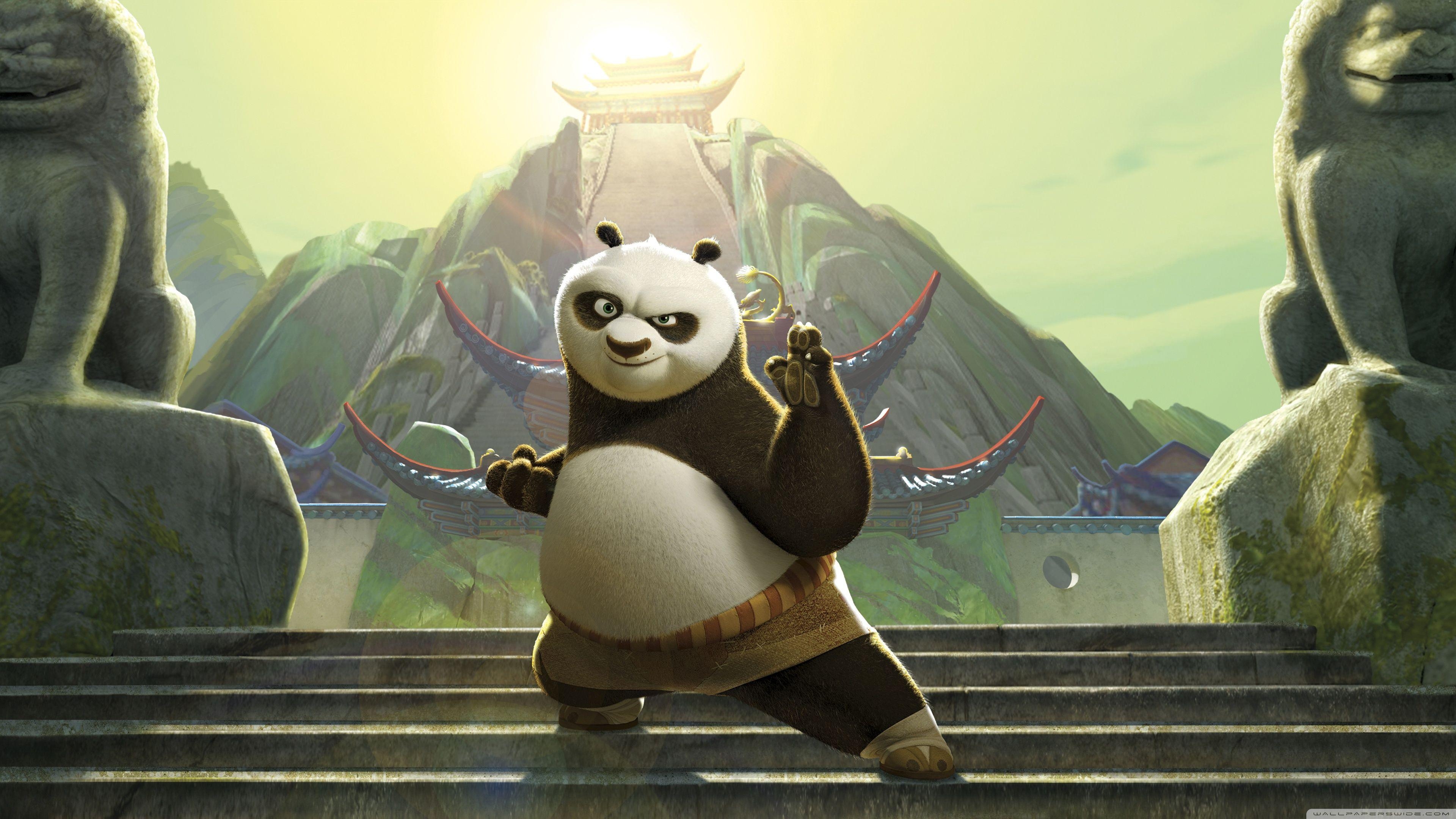 Kung Fu Panda, 4K, Desktop, TV, Ultra-HD, 3840x2160 4K Desktop