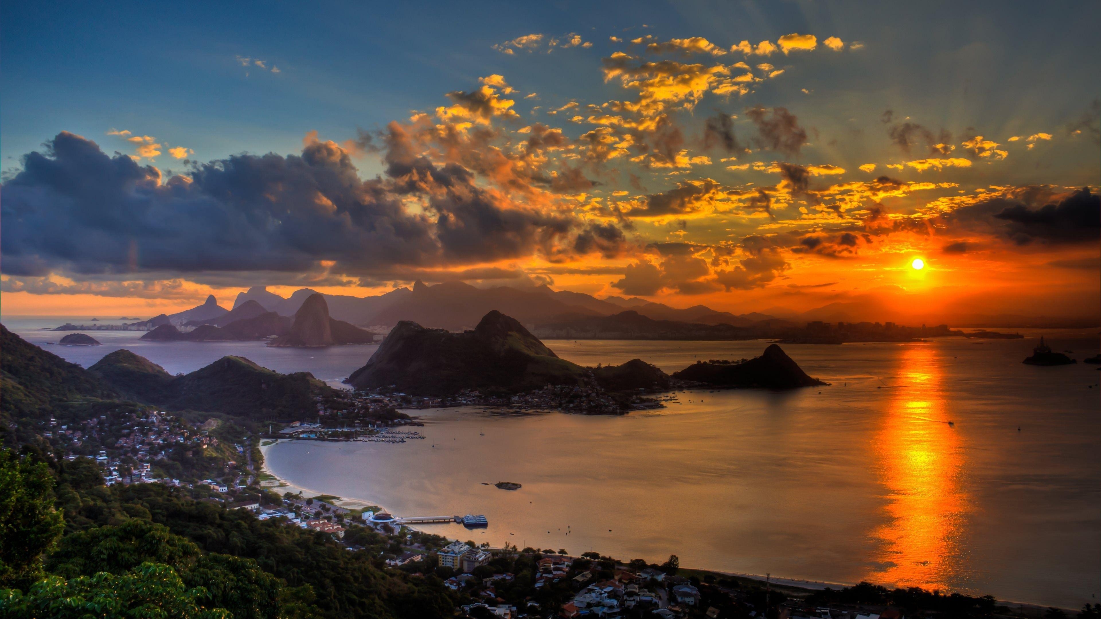 Rio De Janeiro, HD, Hintergrund, Bild, Reisen, 3840x2160 4K Desktop