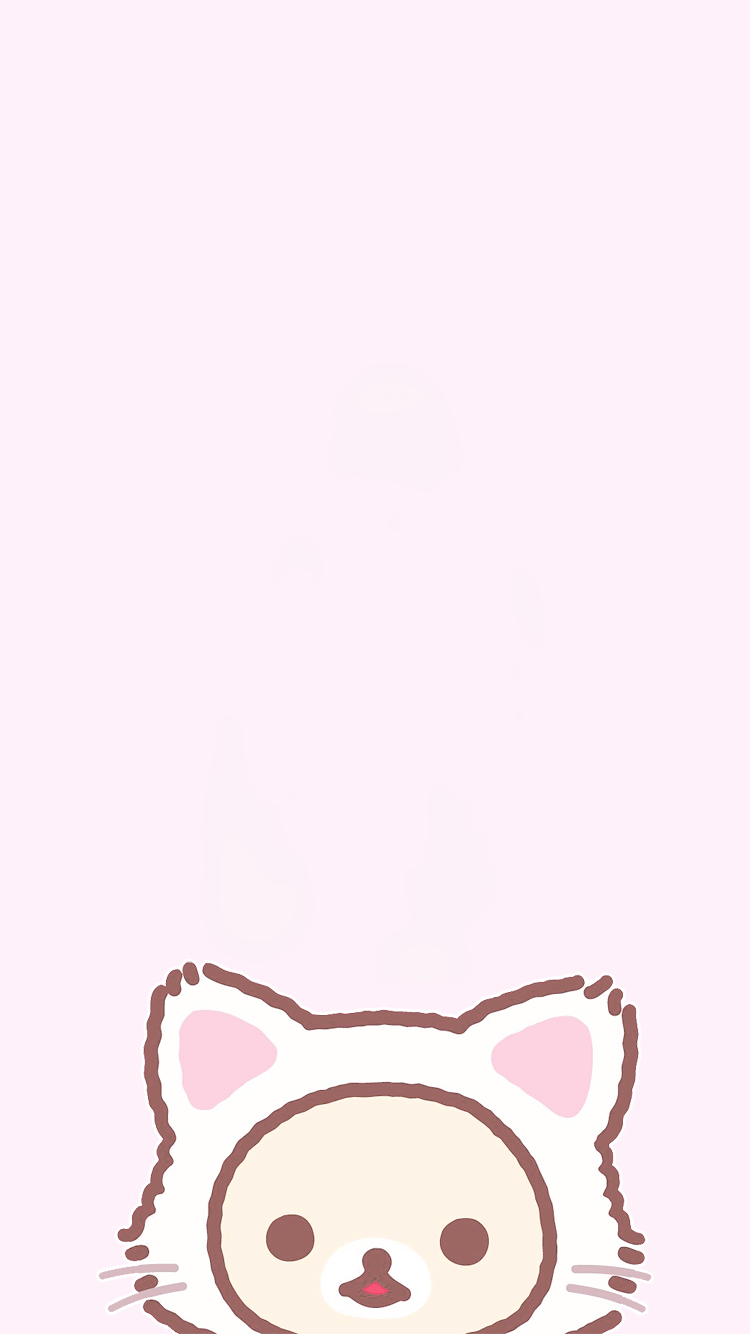 Korilakkuma, Pink, Yinaki, Nozomaki, Kawaii, 750x1340 HD Handy