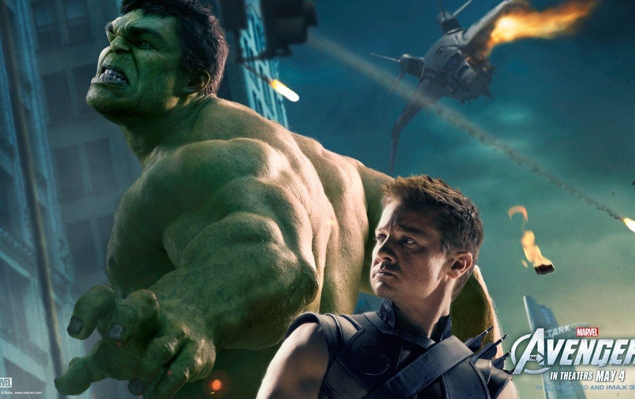 Hawkeye, Hulk, Bild, Marvel, Comics, 1280x810 HD Desktop