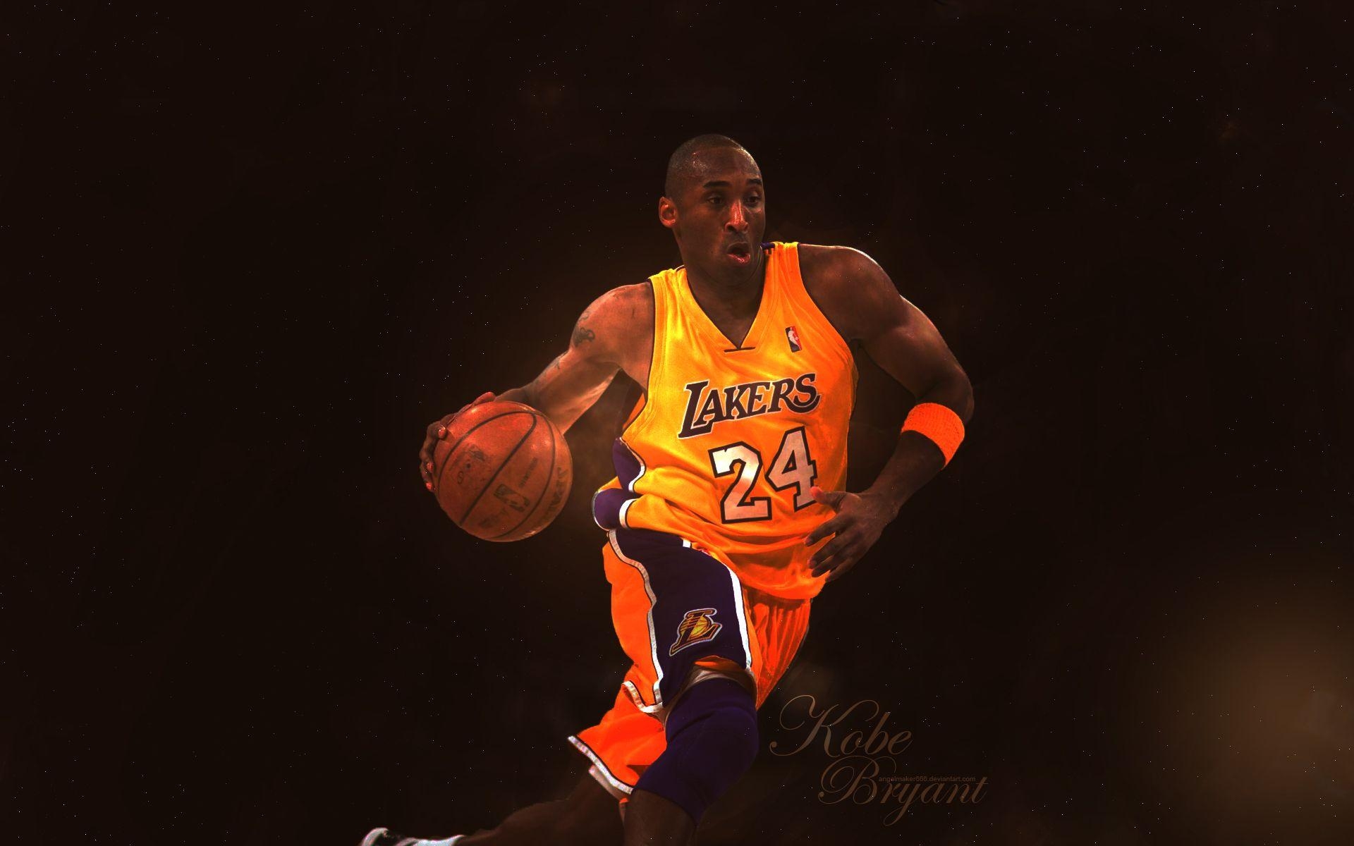 Kobe Bryant, Basketball, Hintergrundbild, Legendär, Sport, 1920x1200 HD Desktop