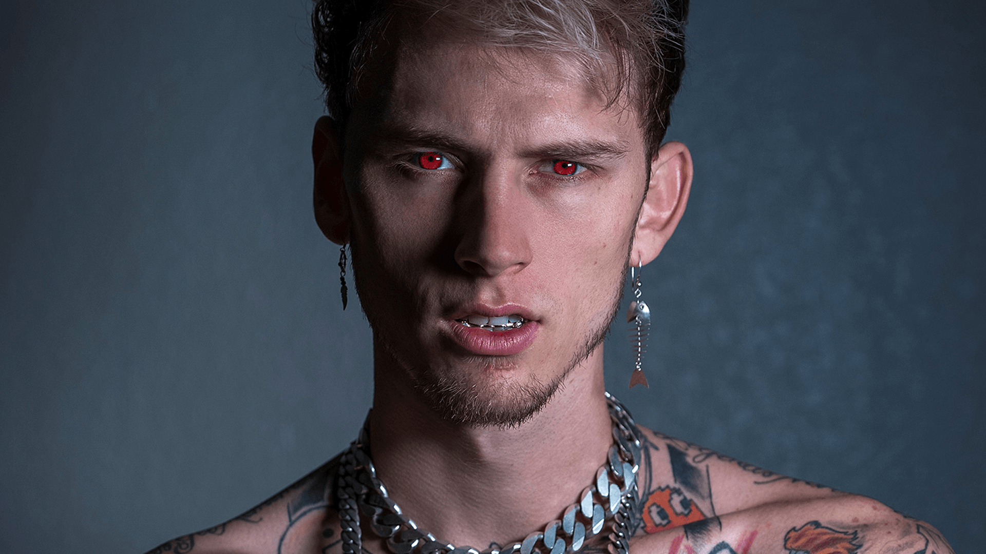 Rap Devil, Machine Gun Kelly, Hintergrund, Musik, Künstler, 1920x1080 Full HD Desktop