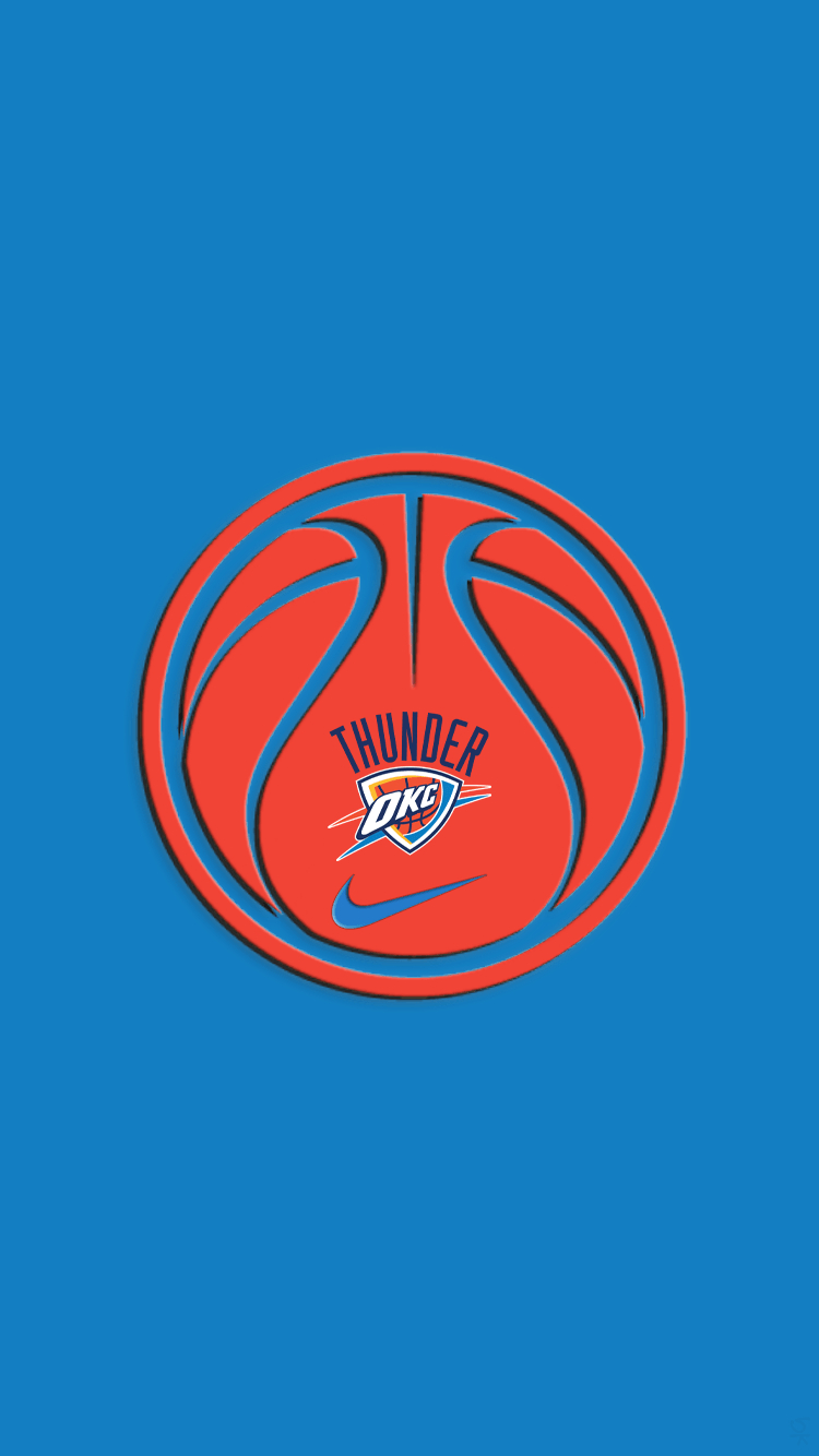 Oklahoma City Thunder, 2018, Basketball, Neuanfang, NBA, 750x1340 HD Handy