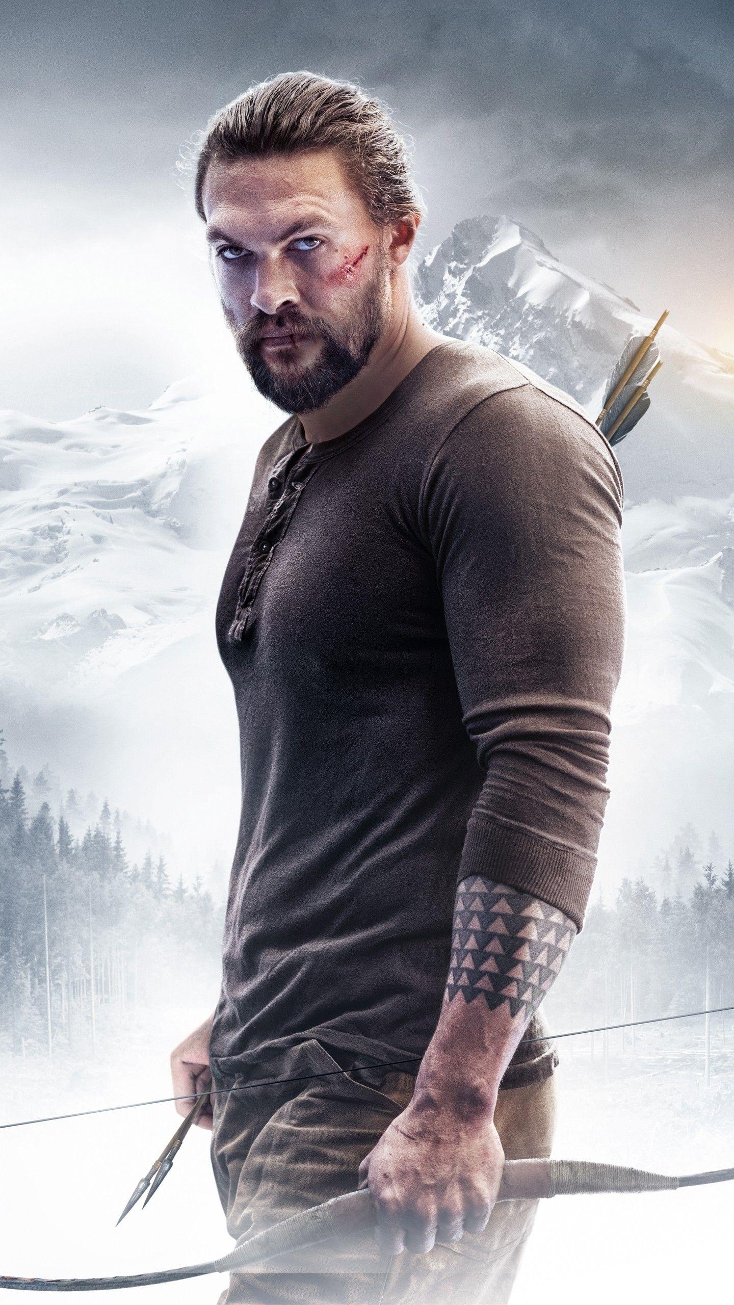 Jason Momoa, Braven, 2018, 4K, Schauspieler, 1440x2560 HD Handy