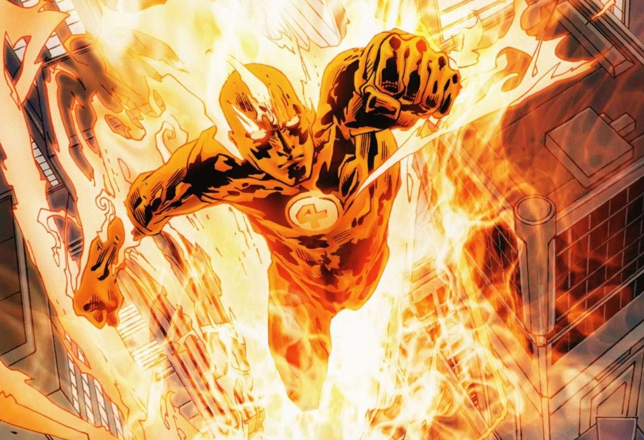 Human Torch, HQ, Comics, Bild, Hintergrund, 1280x880 HD Desktop