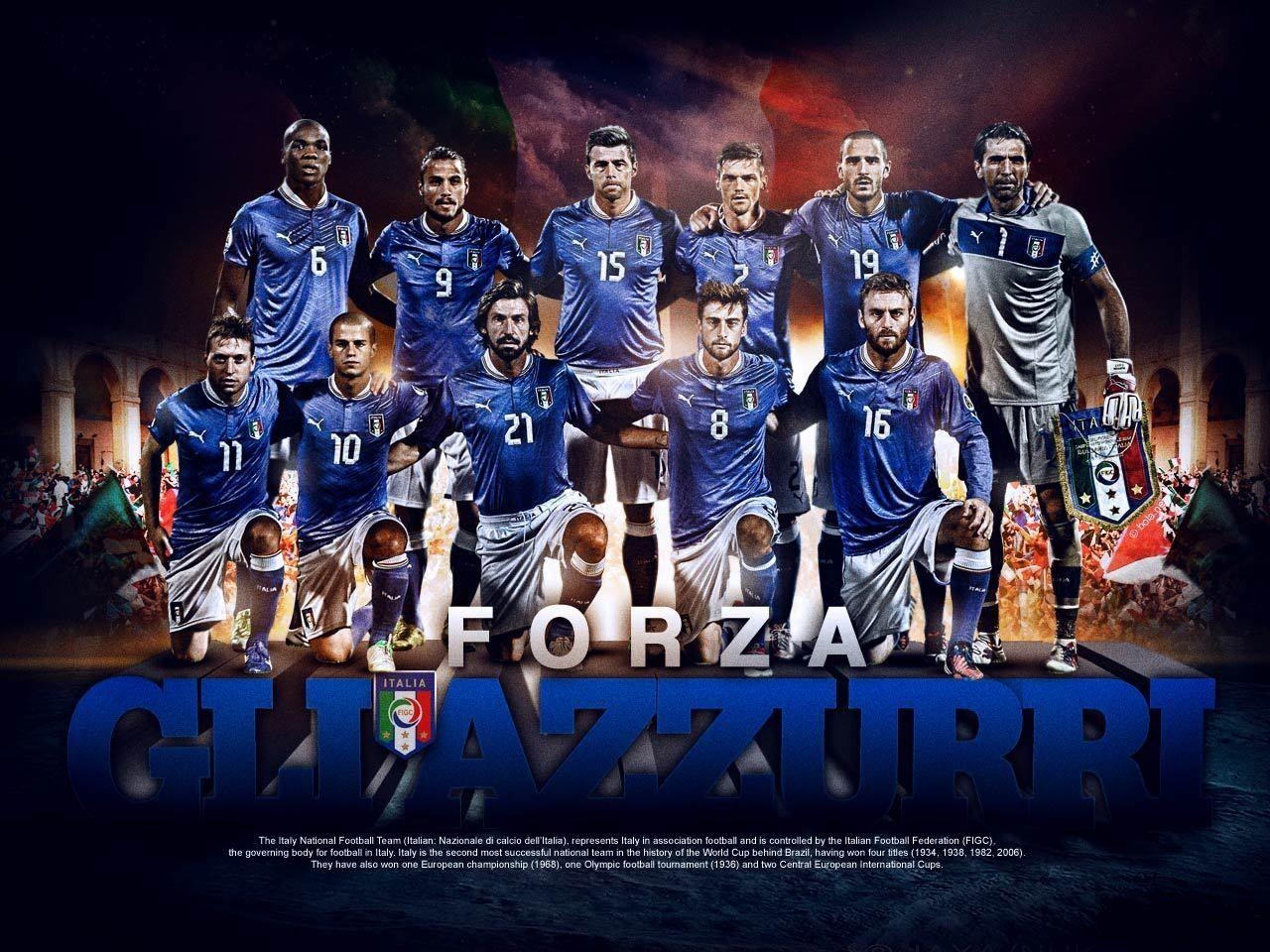 Italien, Nationalmannschaft, Fußball, Sport, Wallpaper, 1280x960 HD Desktop