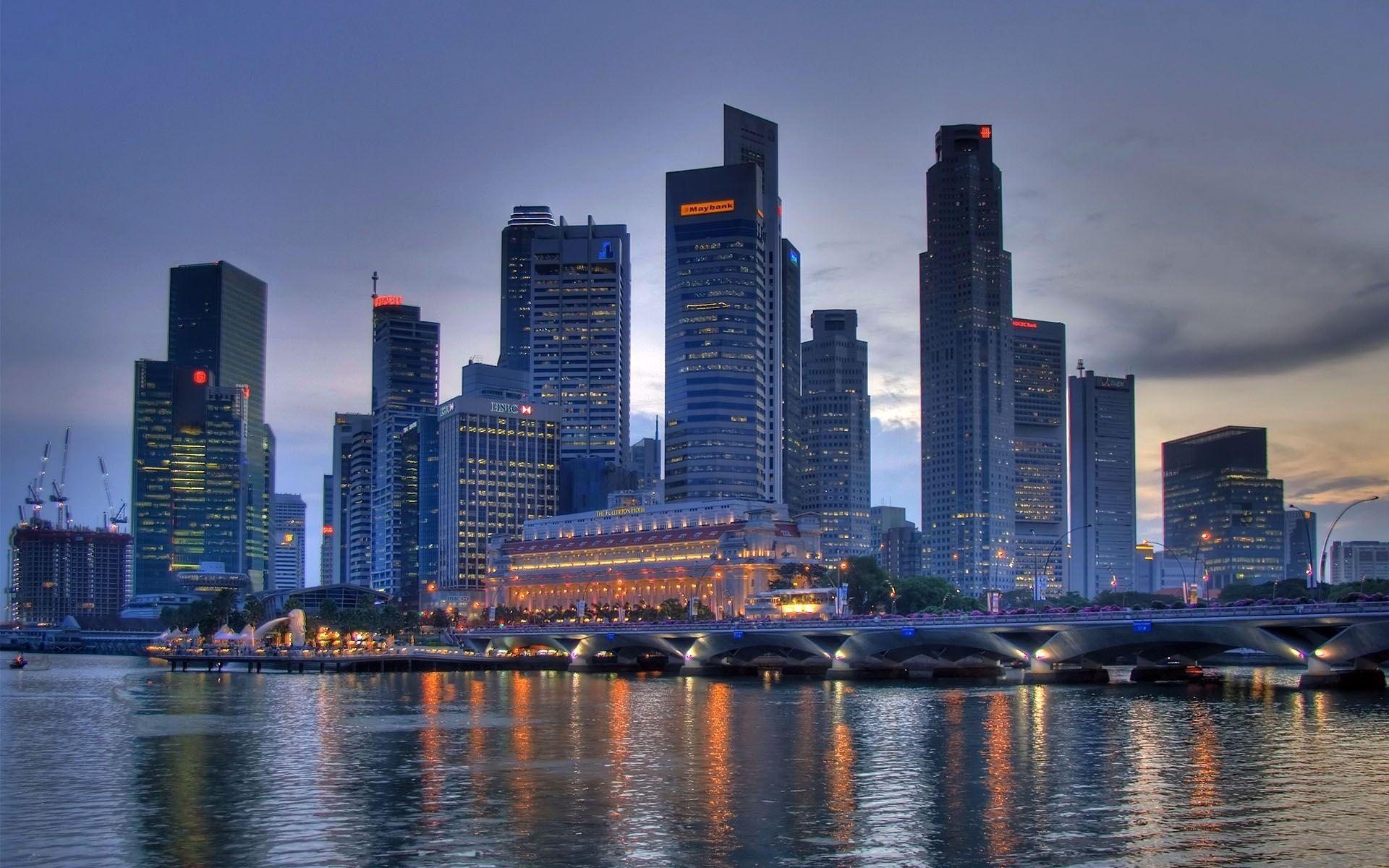 Singapur, Reise, Full HD, Metropole, Stadtansicht, 1920x1200 HD Desktop