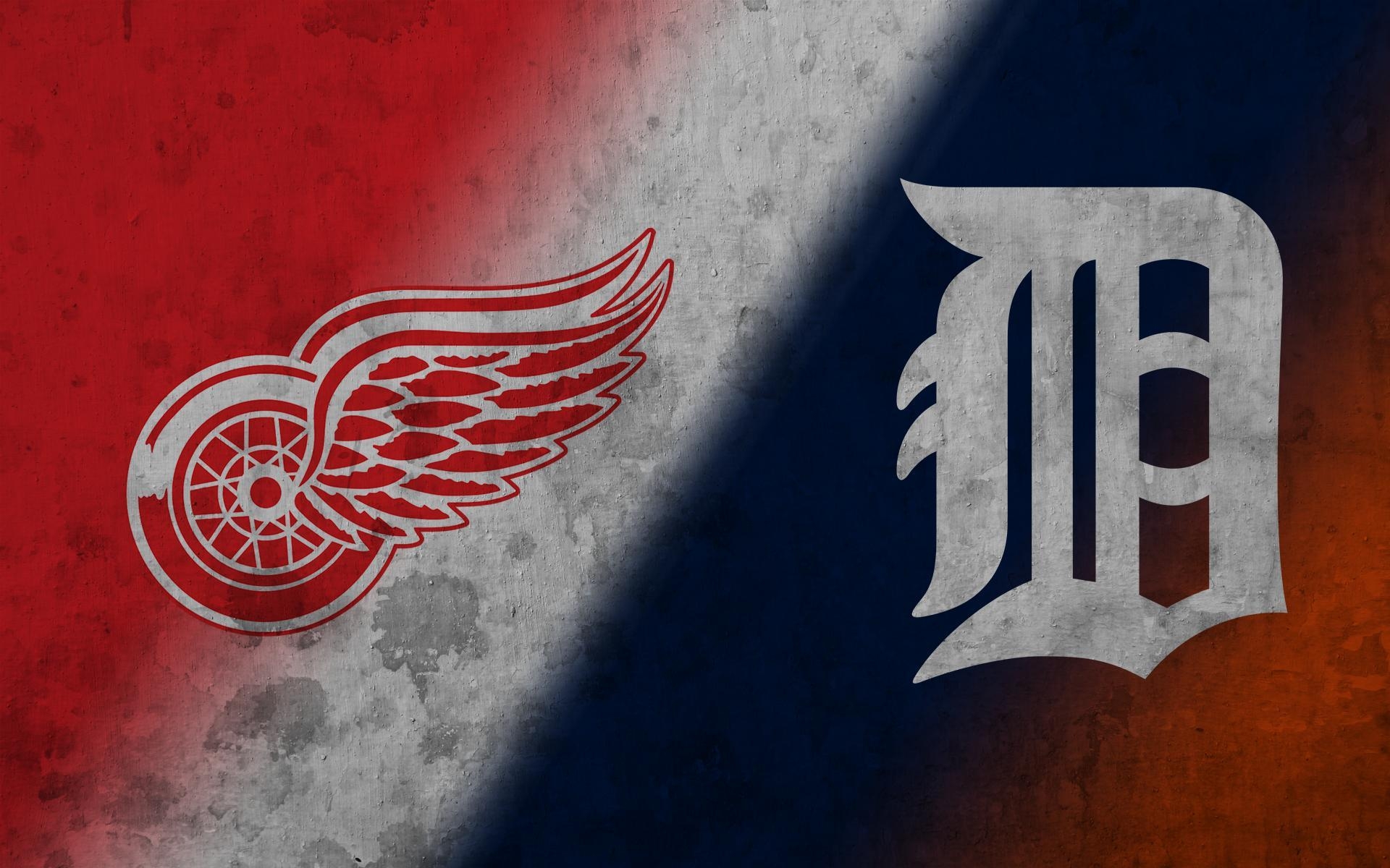 Detroit Red Wings, Logo, Hintergrund, Eishockey, Sport, 1920x1200 HD Desktop