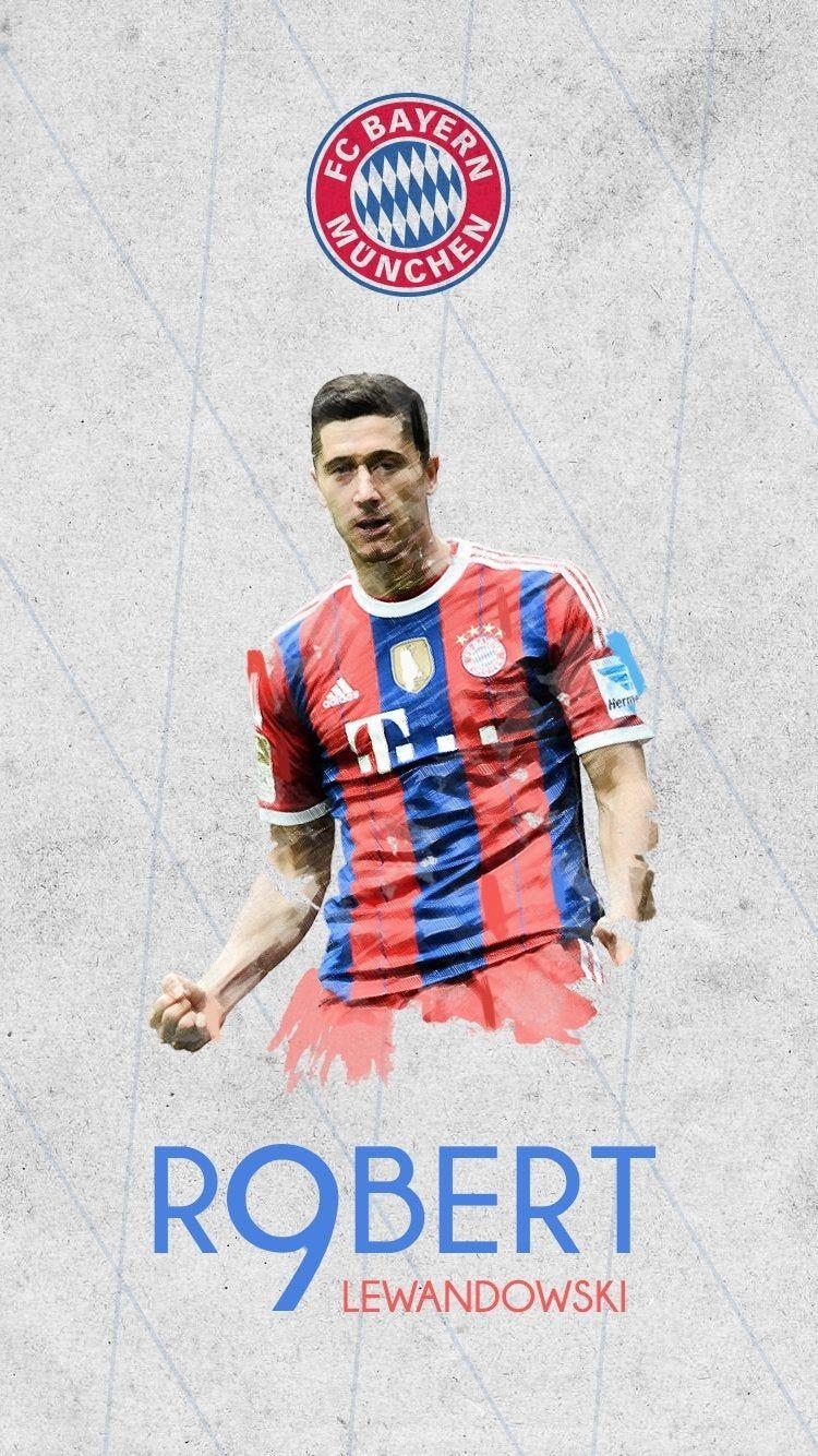 Lewandowski, Handy, Wallpaper, Fußball, Sport, 750x1340 HD Handy