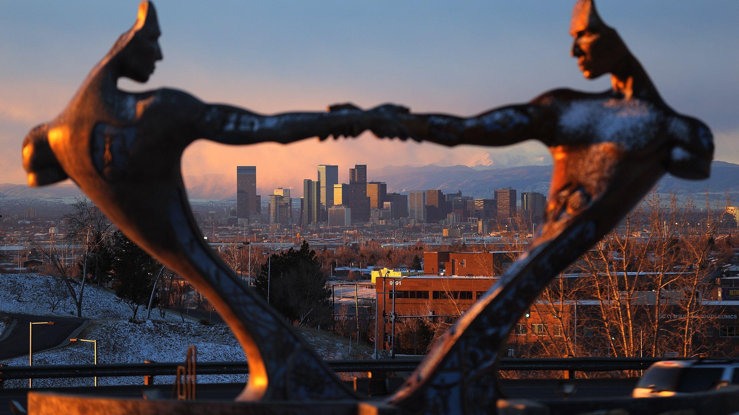 Denver Colorado, HD Bild, Reisen, Stadtansicht, USA, 2560x1440 HD Desktop