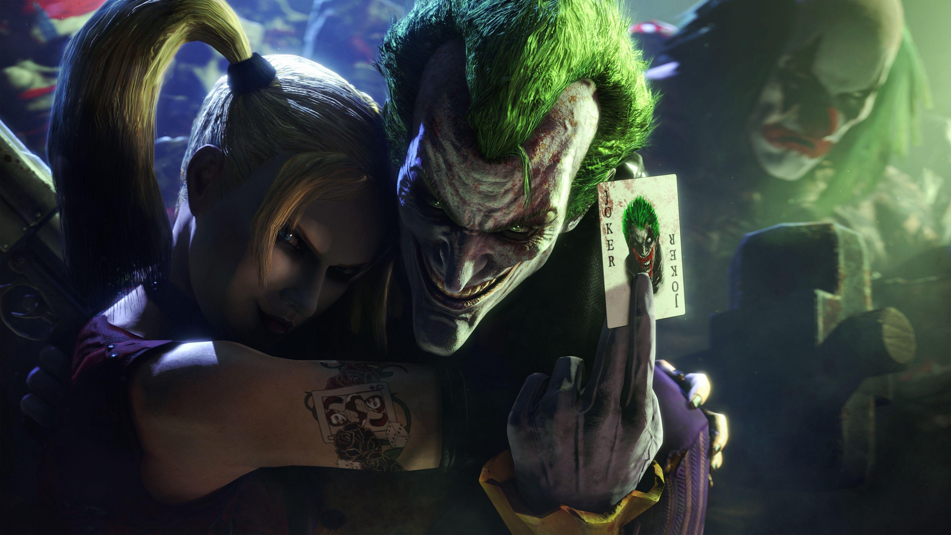 Harley Quinn, Batman, Arkham City, Joker, Abenteuer, 3840x2160 4K Desktop