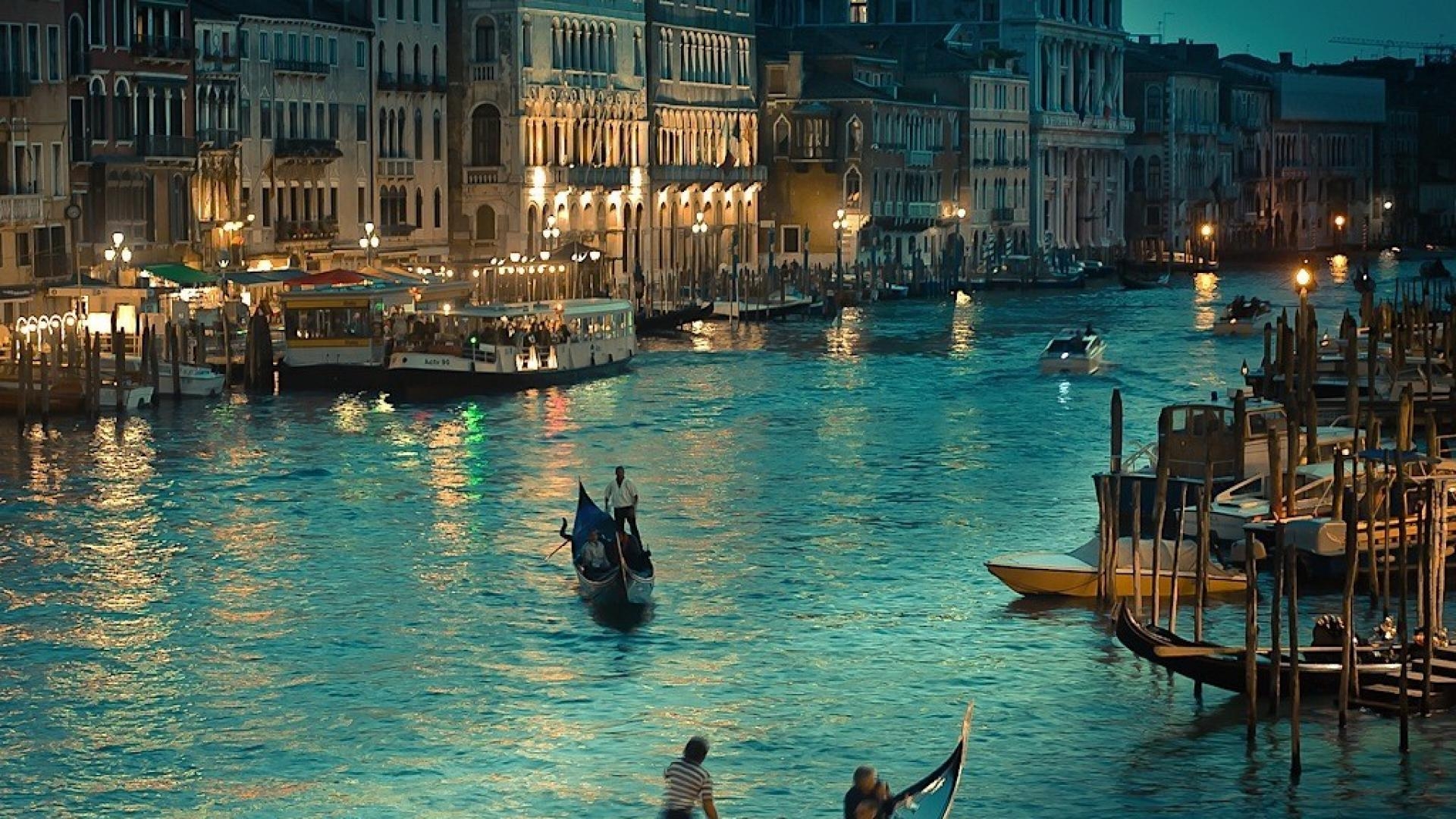 Venedig Vintage, Italien, Historisch, Kanäle, Romantik, 1920x1080 Full HD Desktop