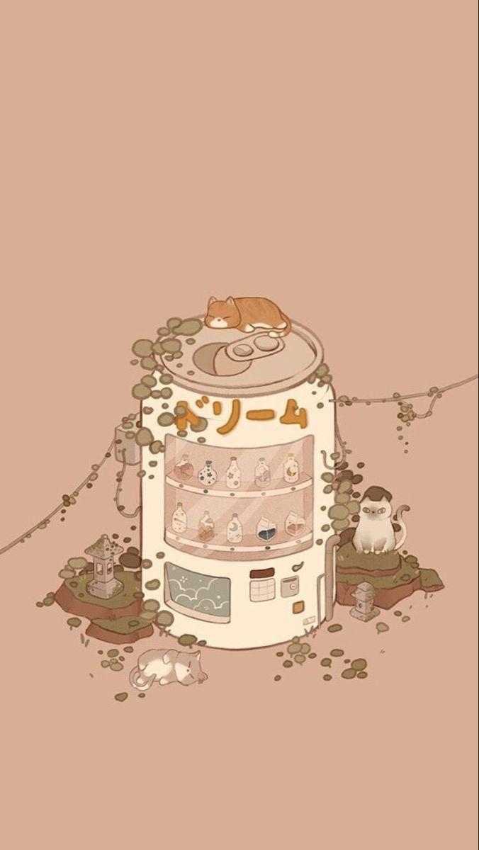 Kawaii, neutral, Cartoon, süß, Design, 680x1200 HD Handy