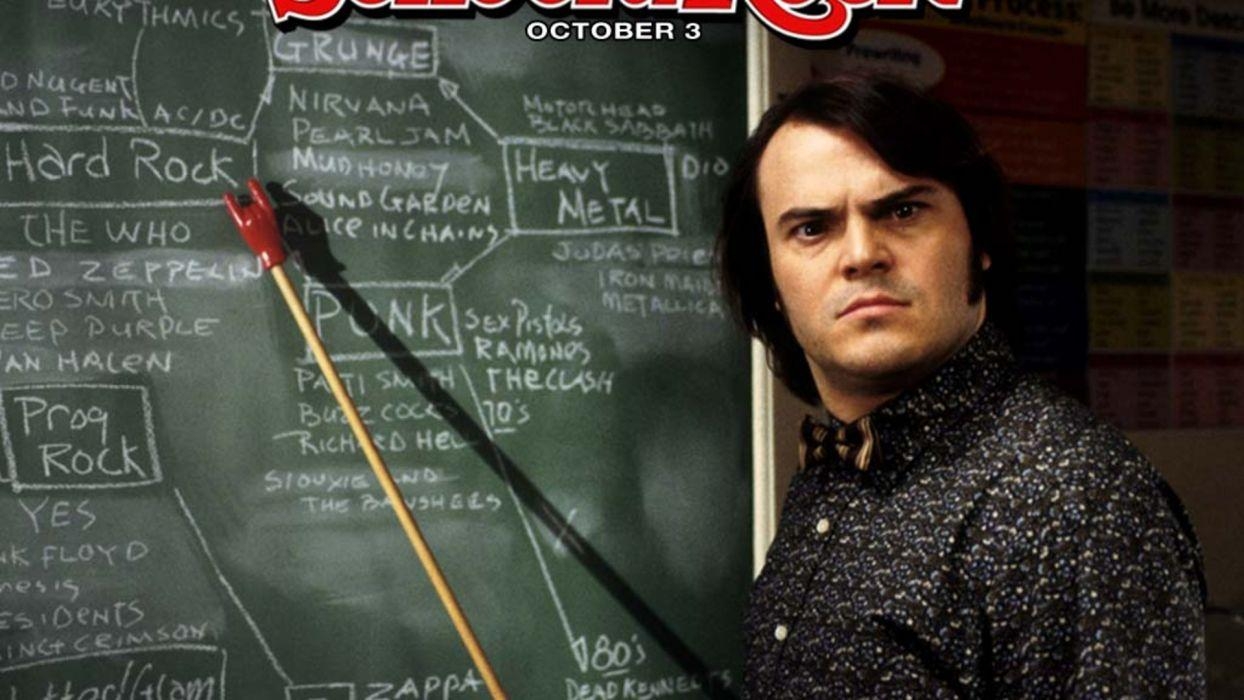 Jack Black, School of Rock, Filme, Musik, Rock, 1250x700 HD Desktop