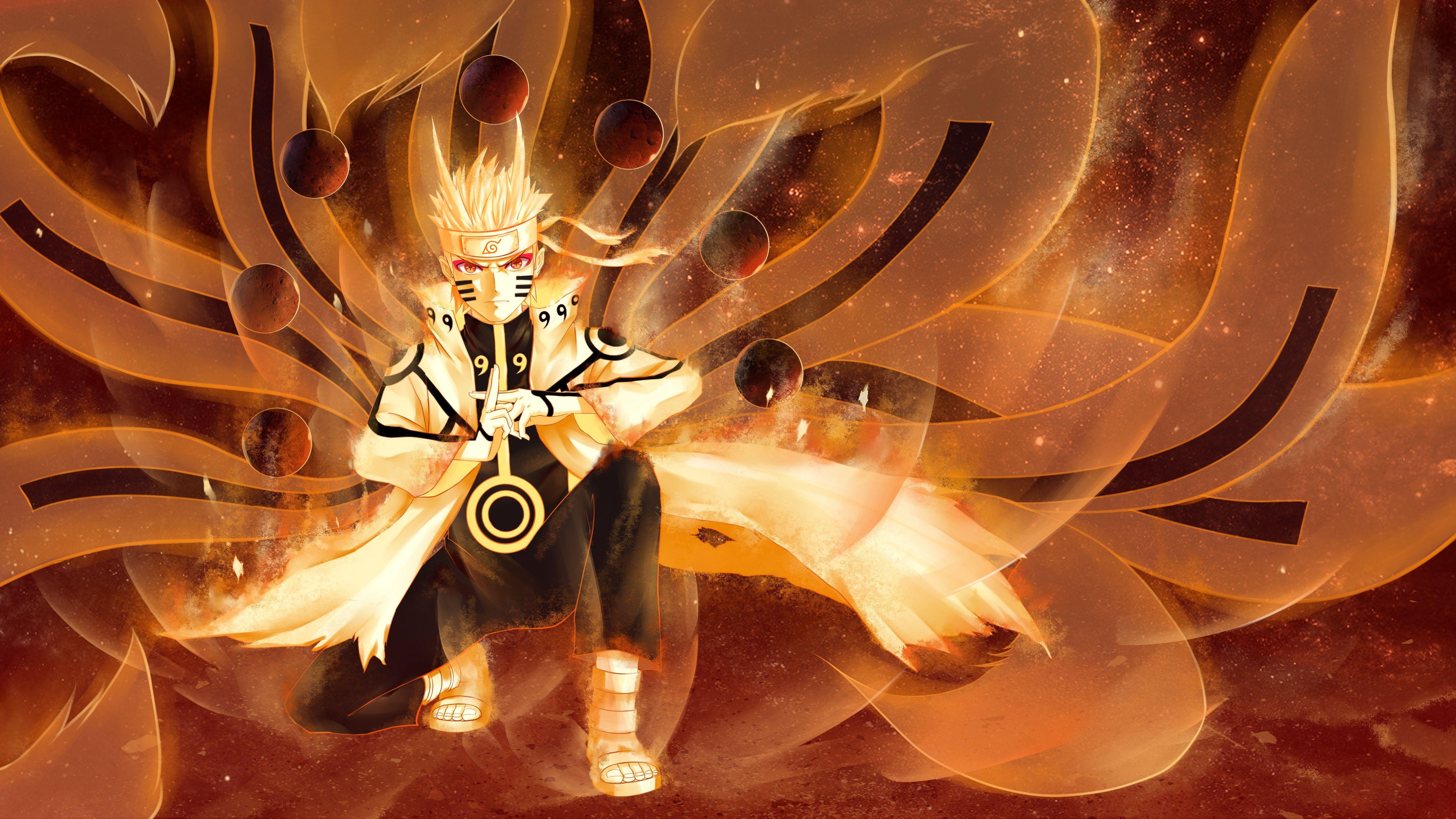 Anime, Naruto, Uzumaki, Kurama, Kyuubi, 4800x2700 4K Desktop