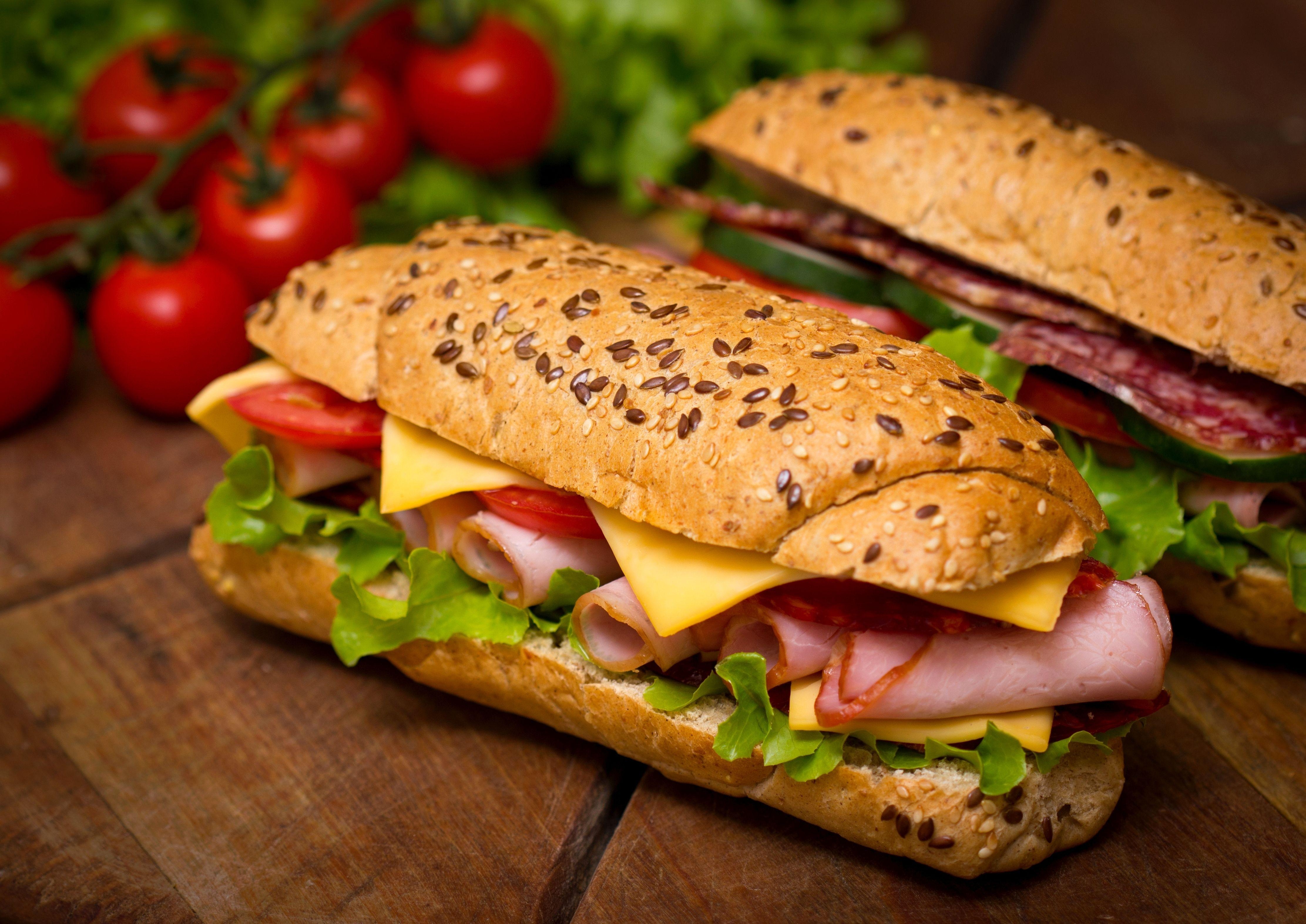 Sandwich, 4K, Bild, Essen, Fein, 4450x3150 4K Desktop