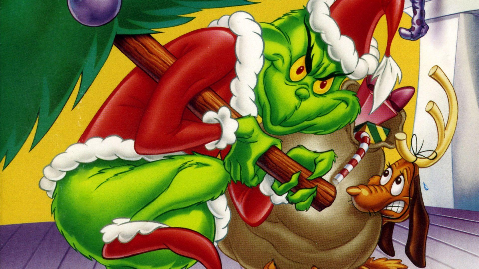 Grinch, Weihnachtsklassiker, lustig, Zeichentrick, 1920x1080 Full HD Desktop