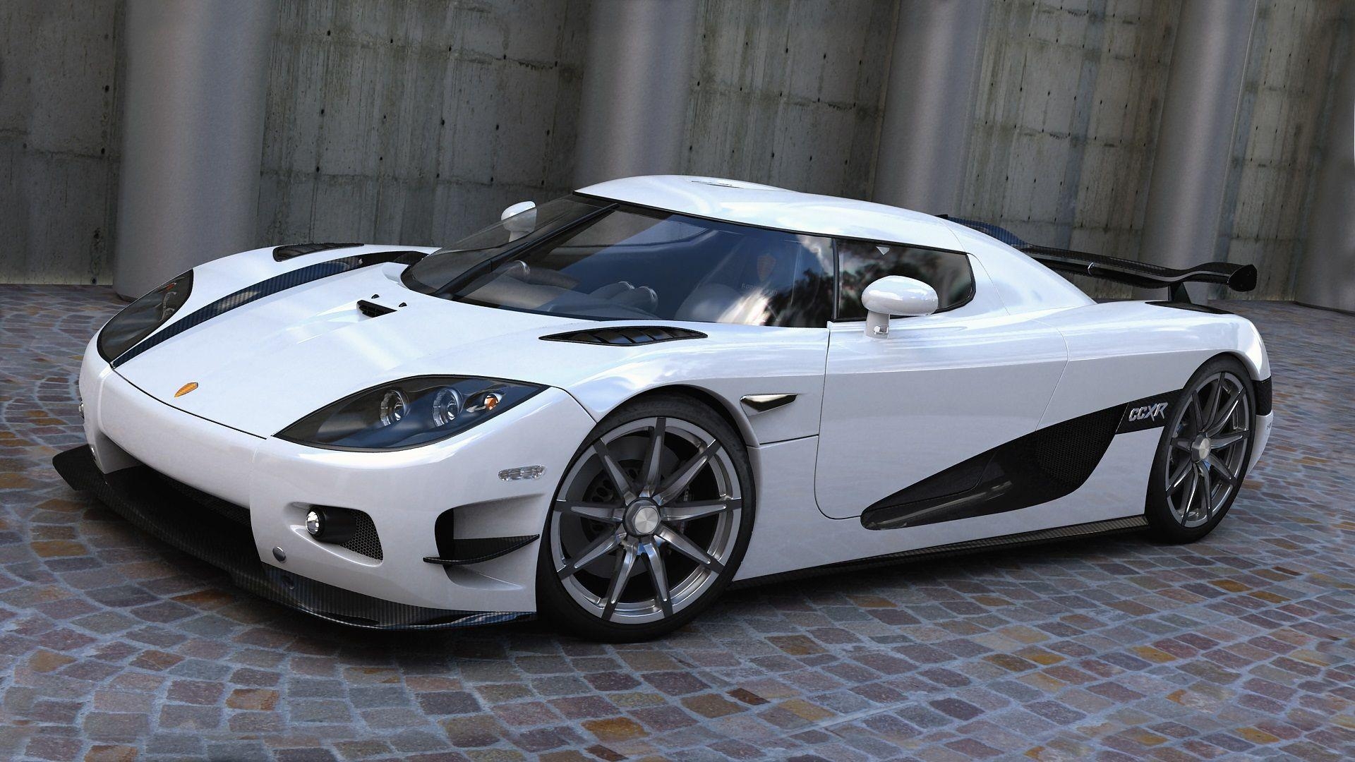 Koenigsegg CCXR, Weiß, Supercar, HD, Bild, 1920x1080 Full HD Desktop