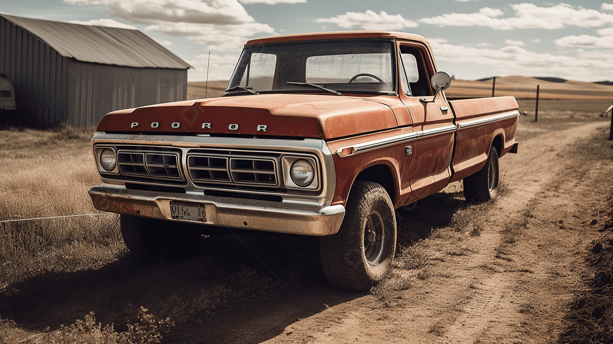 Alter Ford Truck, Dirt Road, Nostalgisch, Abgelegener Platz, Klassisch, 1200x680 HD Desktop