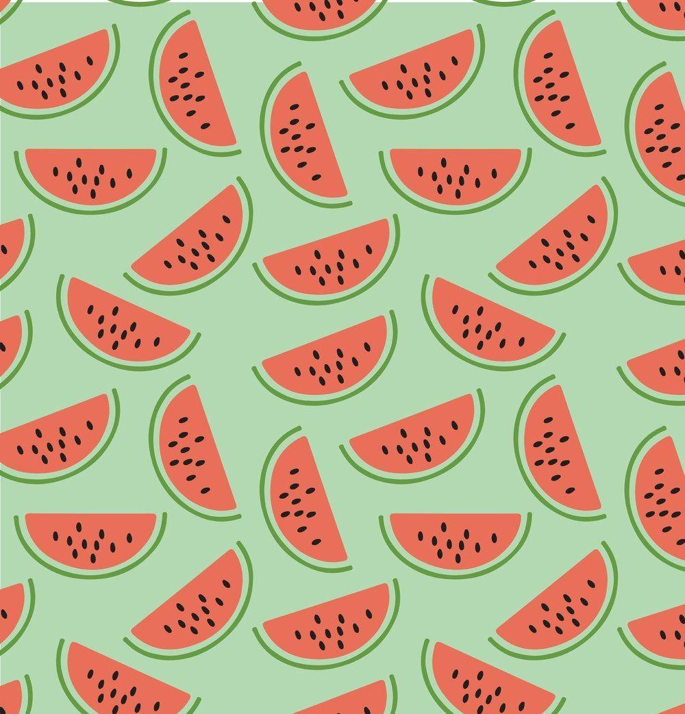 Tech Hintergrund, digitale Wassermelone, Sommer, Geometrie, 1000x1050 HD Handy