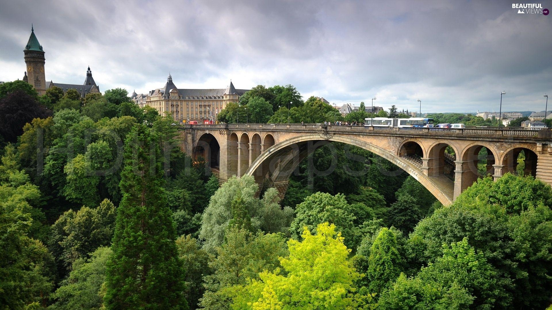 Luxemburg, 1080p, Reisen, Stadtbilder, Hintergründe, 1920x1080 Full HD Desktop