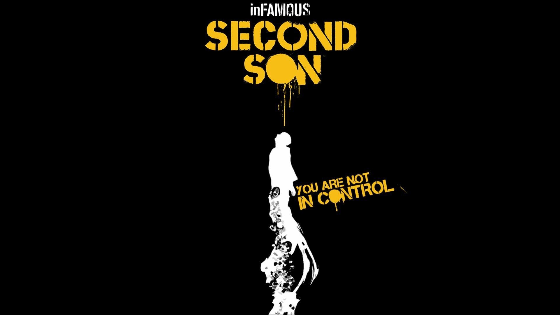 Infamous Second Son, Logo, 1080p, Gaming, Kunst, 1920x1080 Full HD Desktop