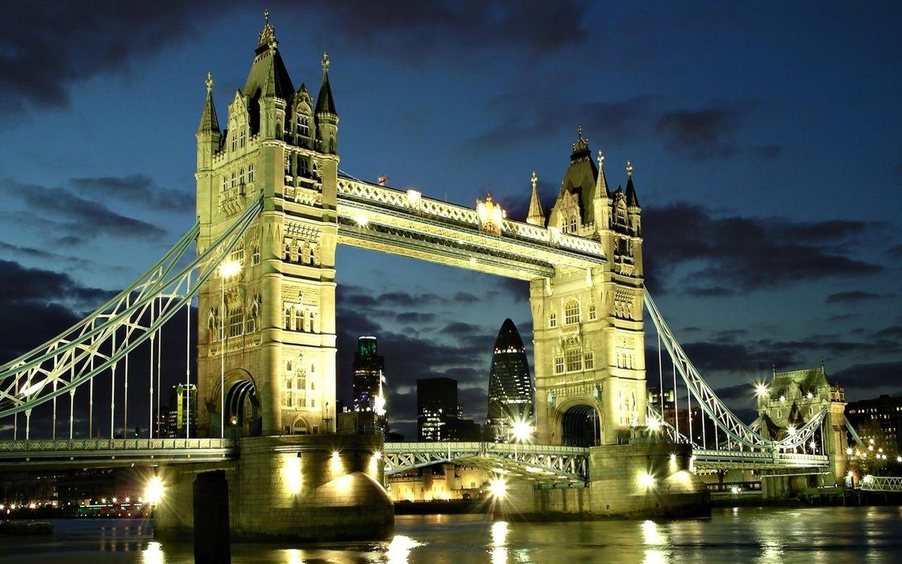 Tower Bridge, London, Vollbild, Reisen, England, 1280x800 HD Desktop