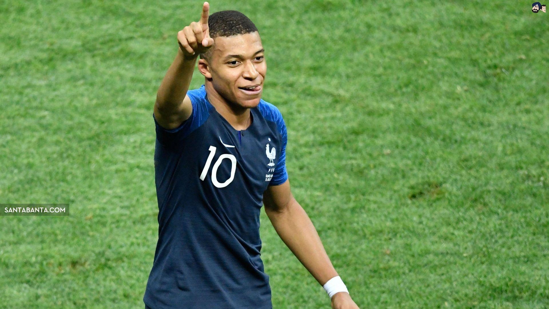 Kylian Mbappé, Fußballer, Club, Spieler, Bild, 1920x1080 Full HD Desktop