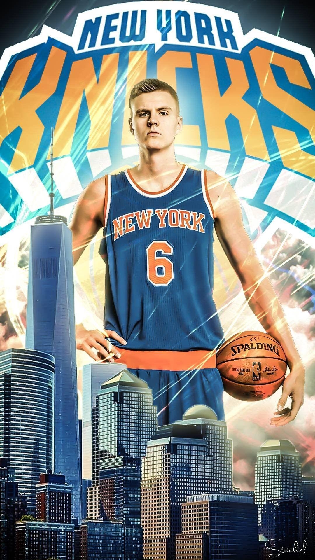 Kristaps Porziņģis, Mobile, Hintergrund, Basketball, Sport, 1080x1920 Full HD Handy