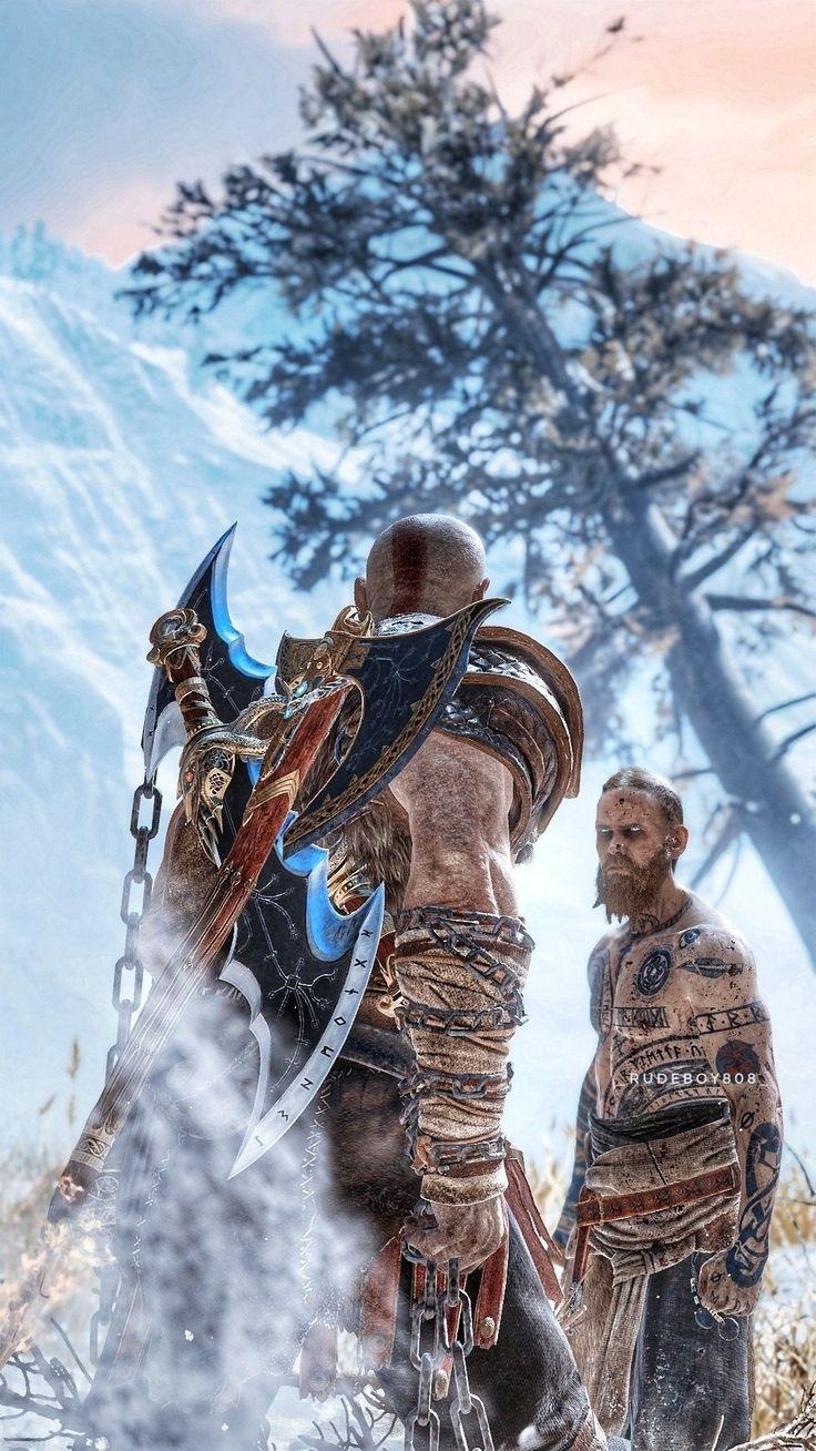 God of War, Ragnarök, alle, Wallpaper, Gaming, 740x1310 HD Handy